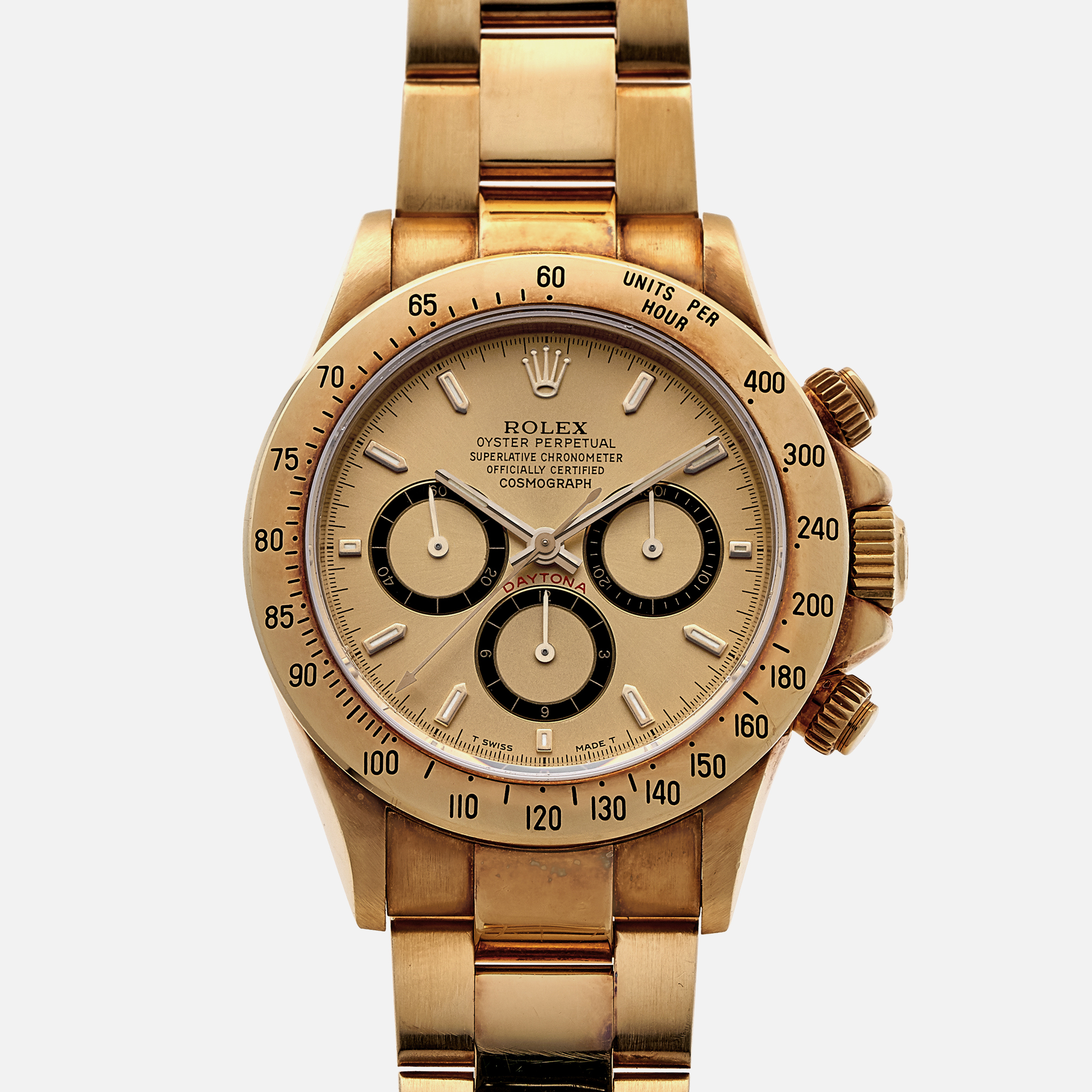RolexDaytona Ref. 16528 In 18k Yellow Gold