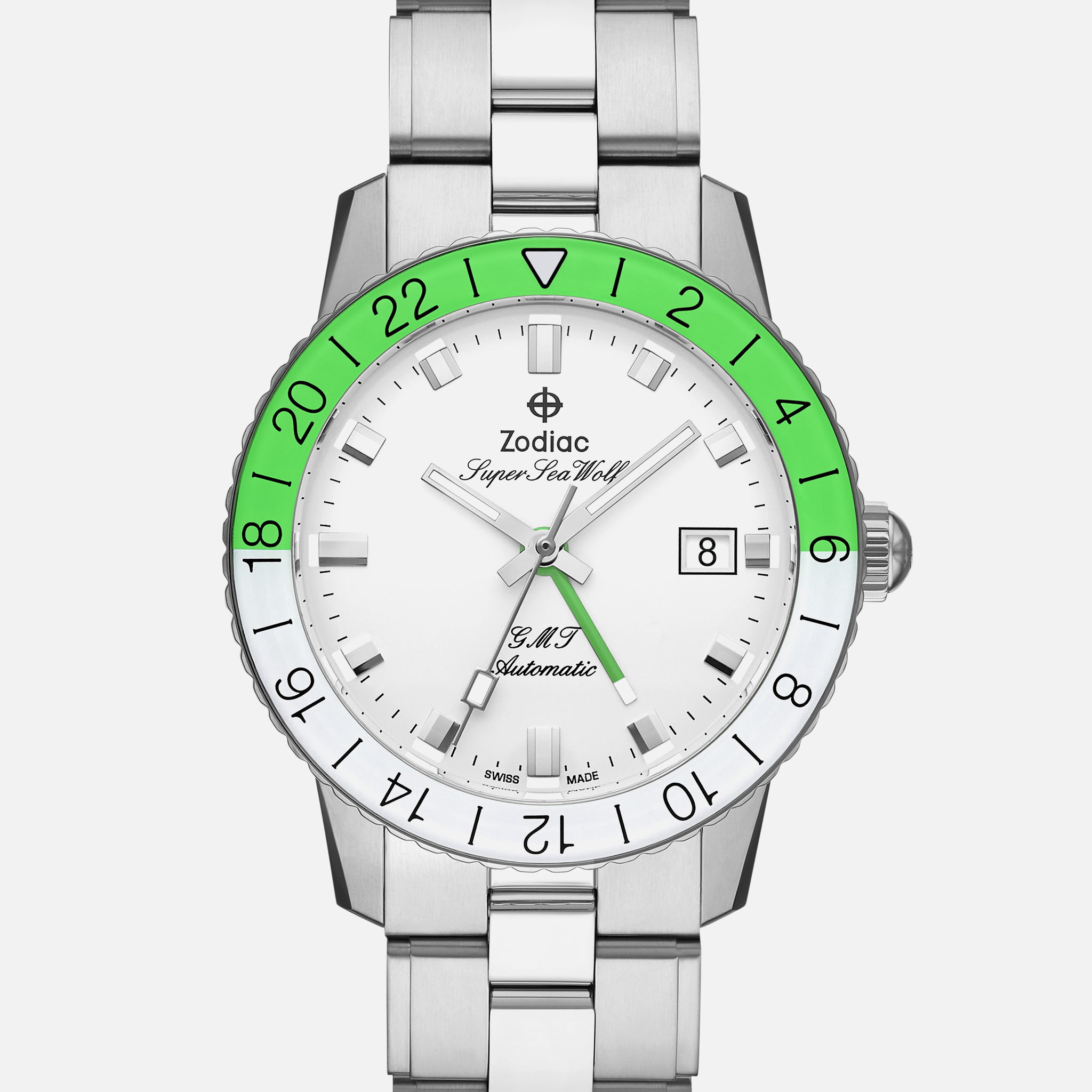 ZodiacSuper Sea Wolf GMT 'Neon Lime' Limited Edition ZO9411