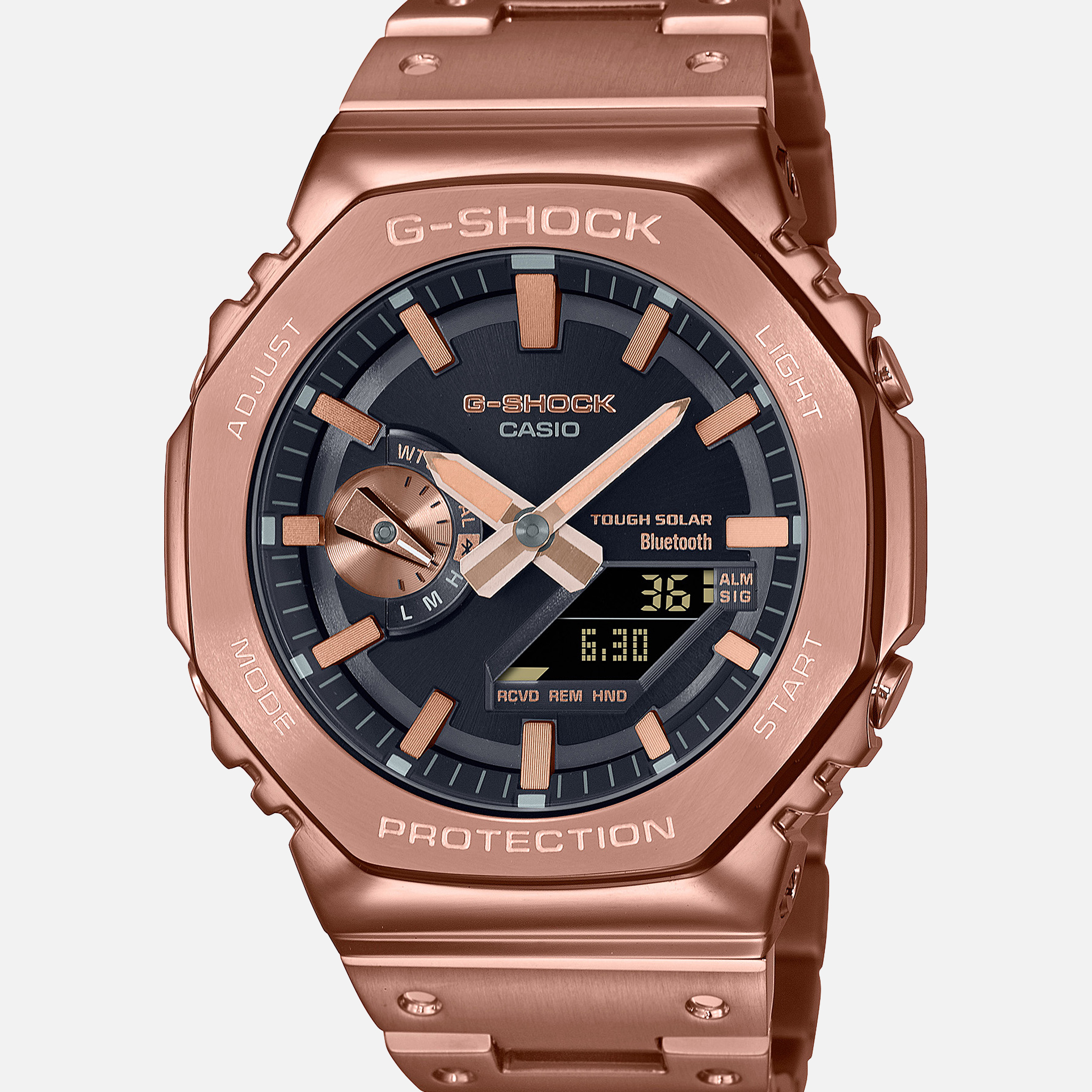 G-SHOCKGMB2100GD-5A 'Full Metal' In Rose Gold