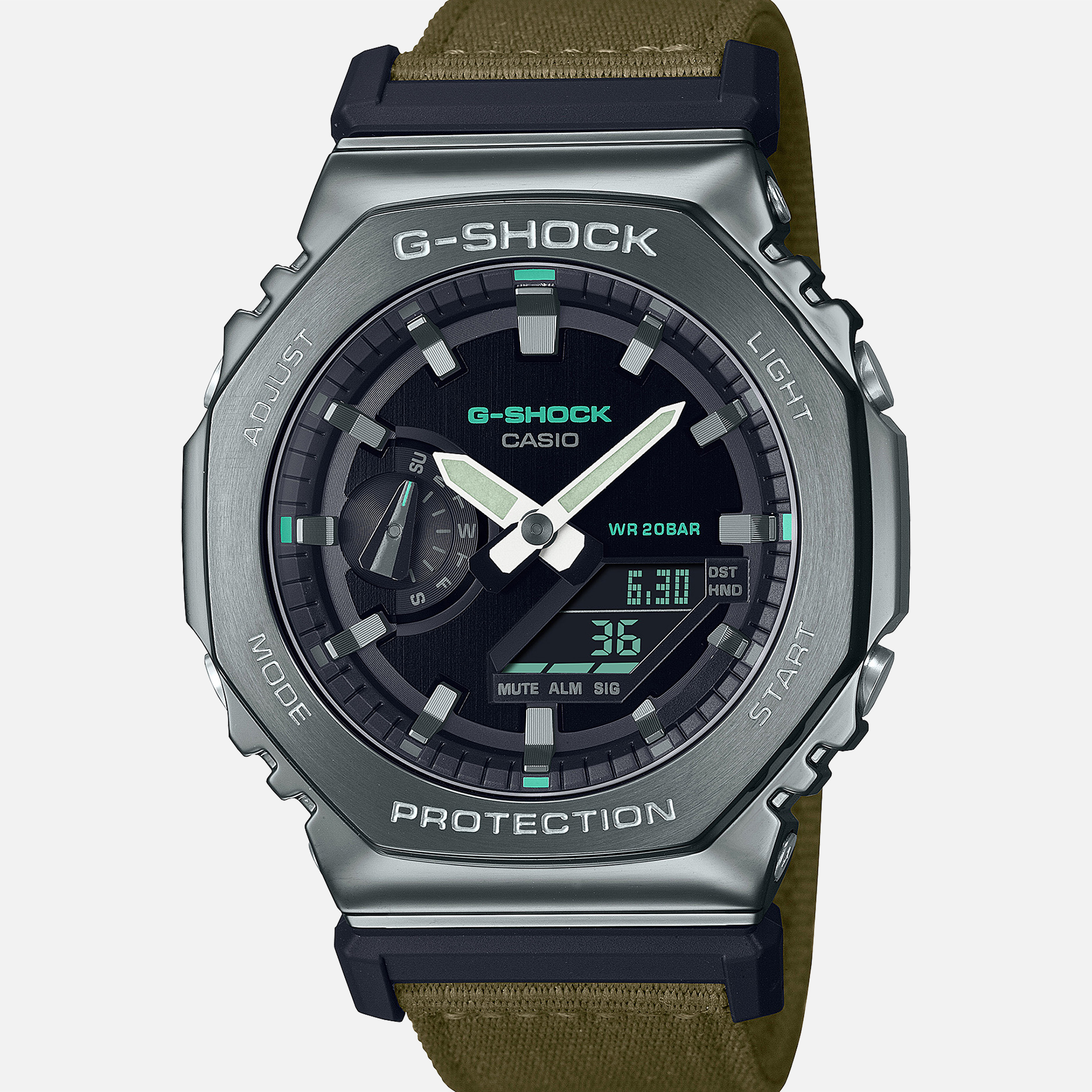 G-SHOCKGM2100CB-3A With Fabric Strap