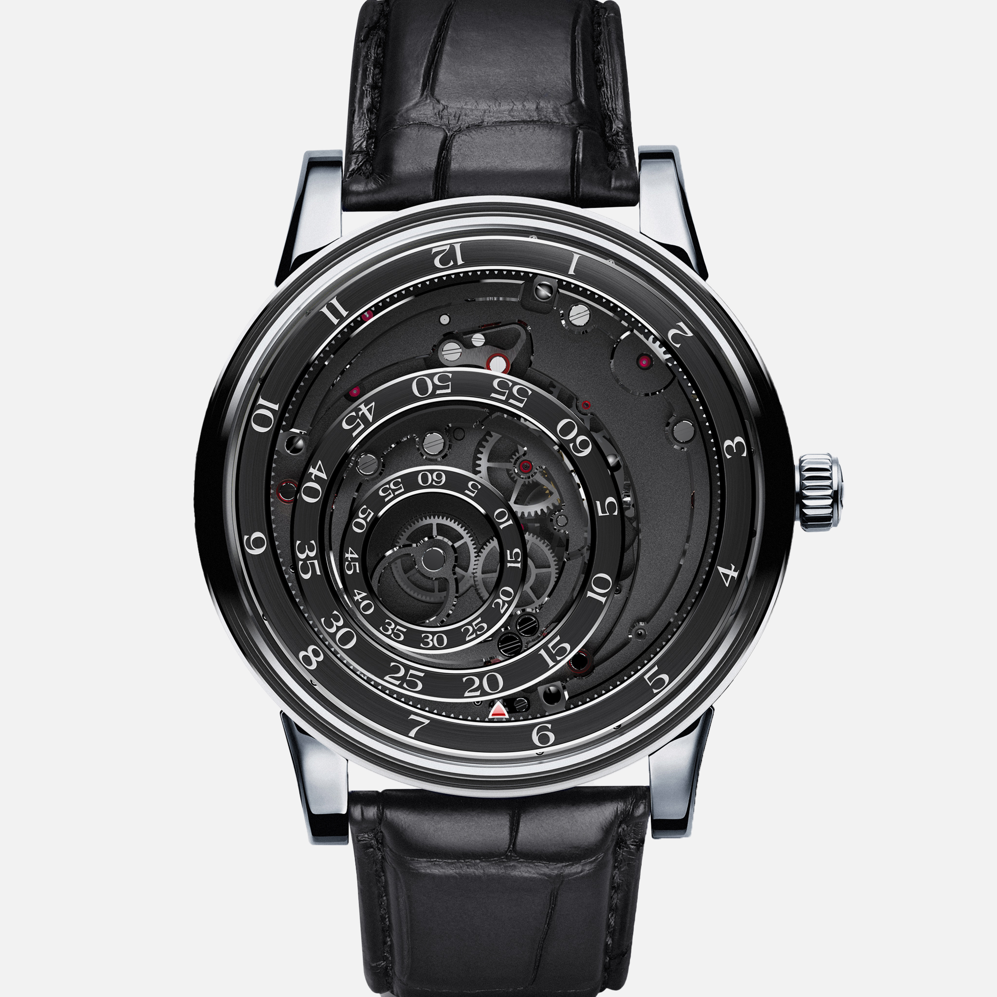 TRILOBEUne Folle Journée With Black Dial