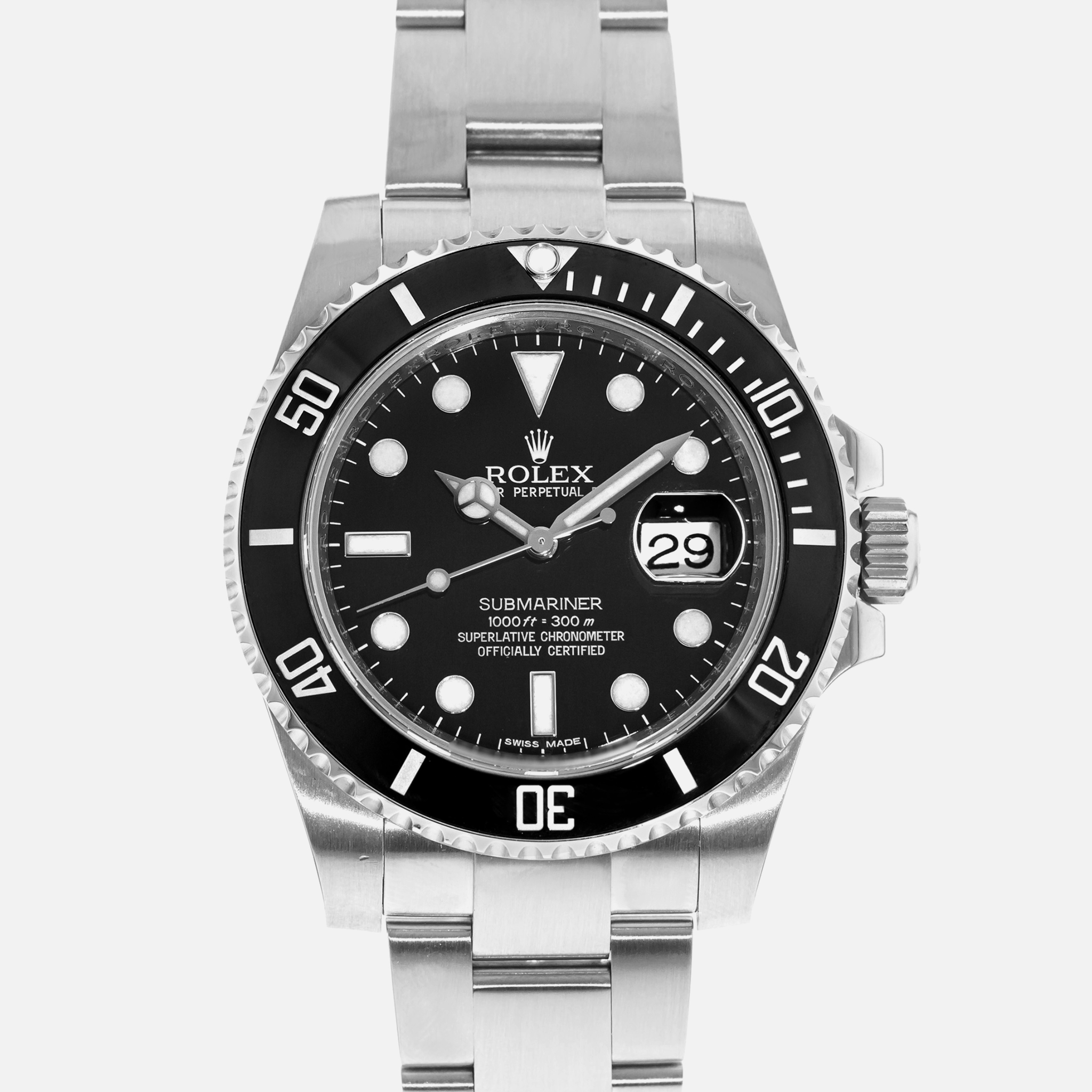 rolex submariner date ref 116610ln