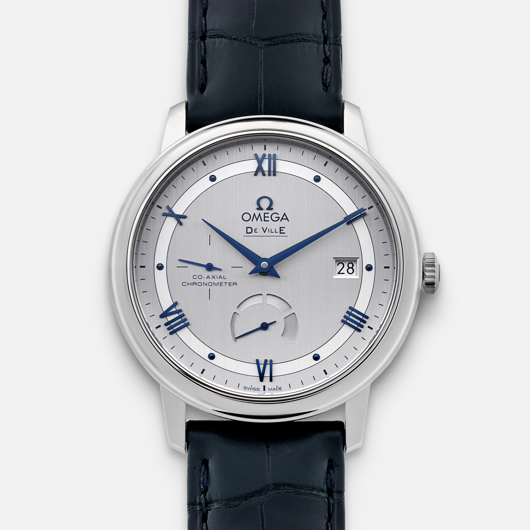 OMEGADe Ville Prestige Co-Axial Power Reserve 39.5mm On Strap