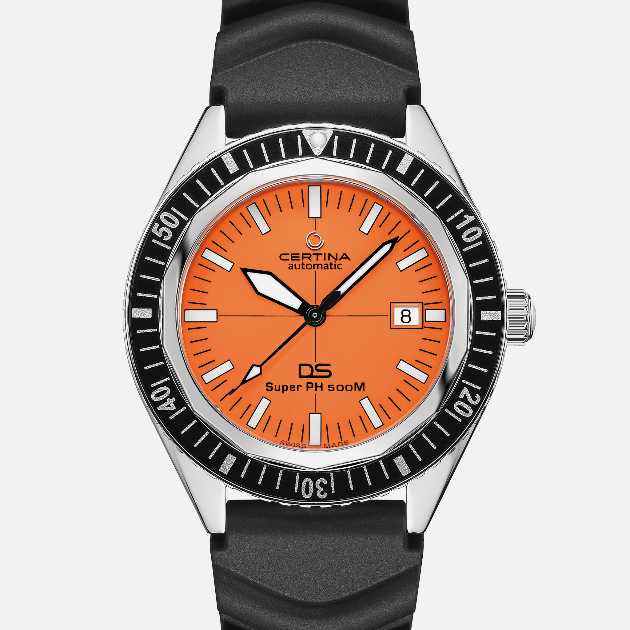 CertinaDS Super PH500M Orange Dial