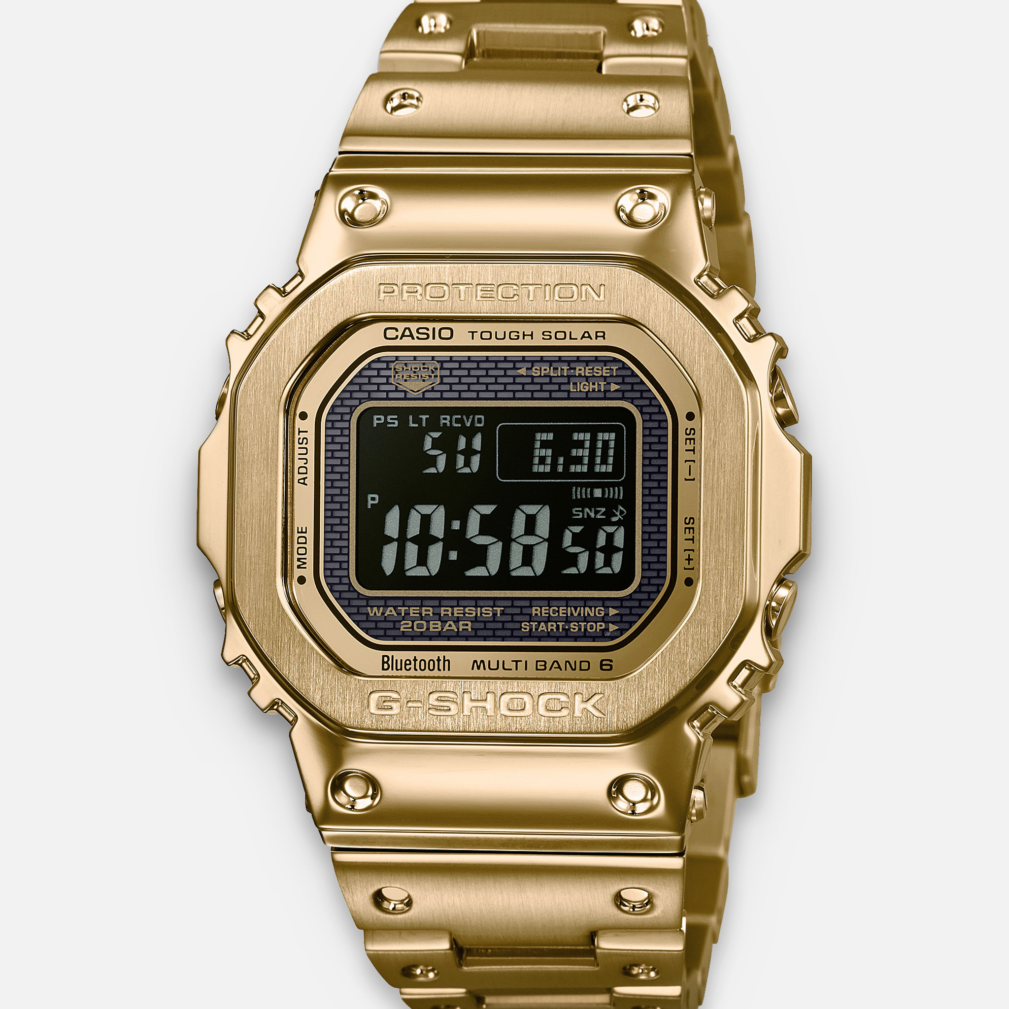 G-SHOCKGMWB5000GD-9 'Full Metal' Gold IP-Coated Stainless Steel With Bracelet