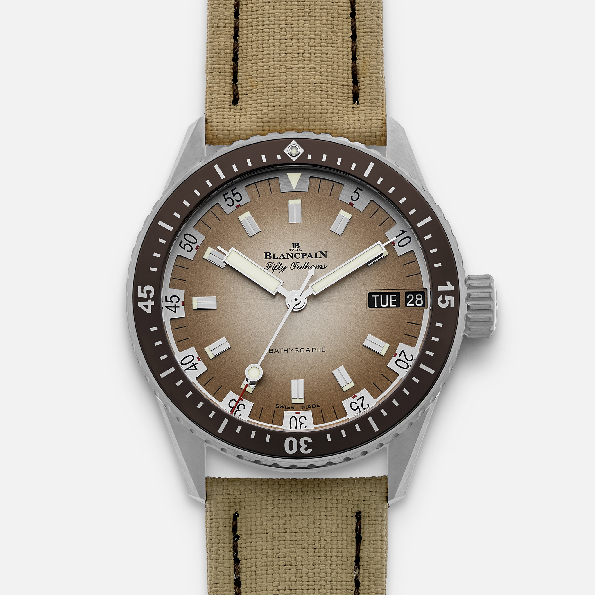 fifty fathoms bathyscaphe limited edition for hodinkee