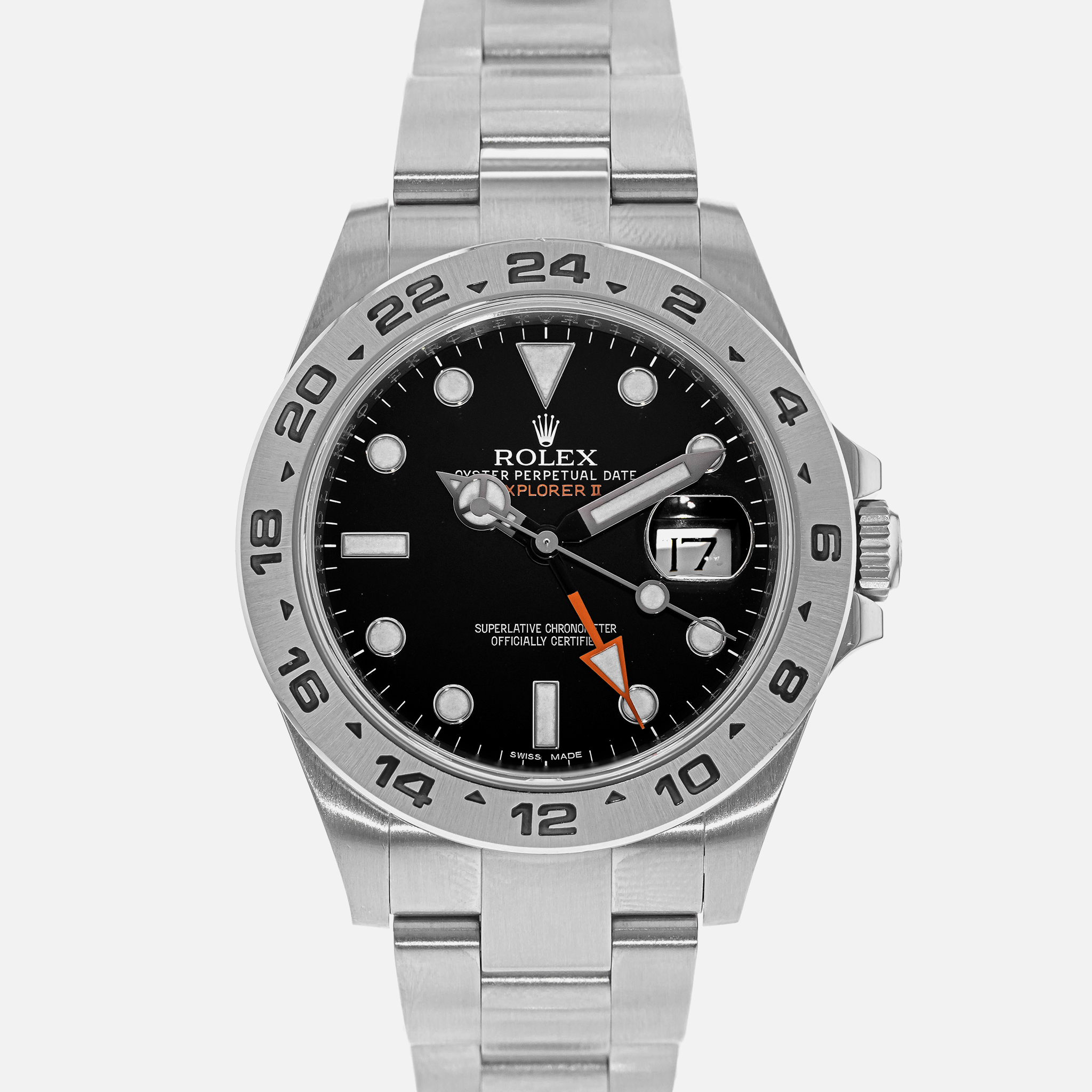 RolexExplorer II Ref. 216570 With Black Dial