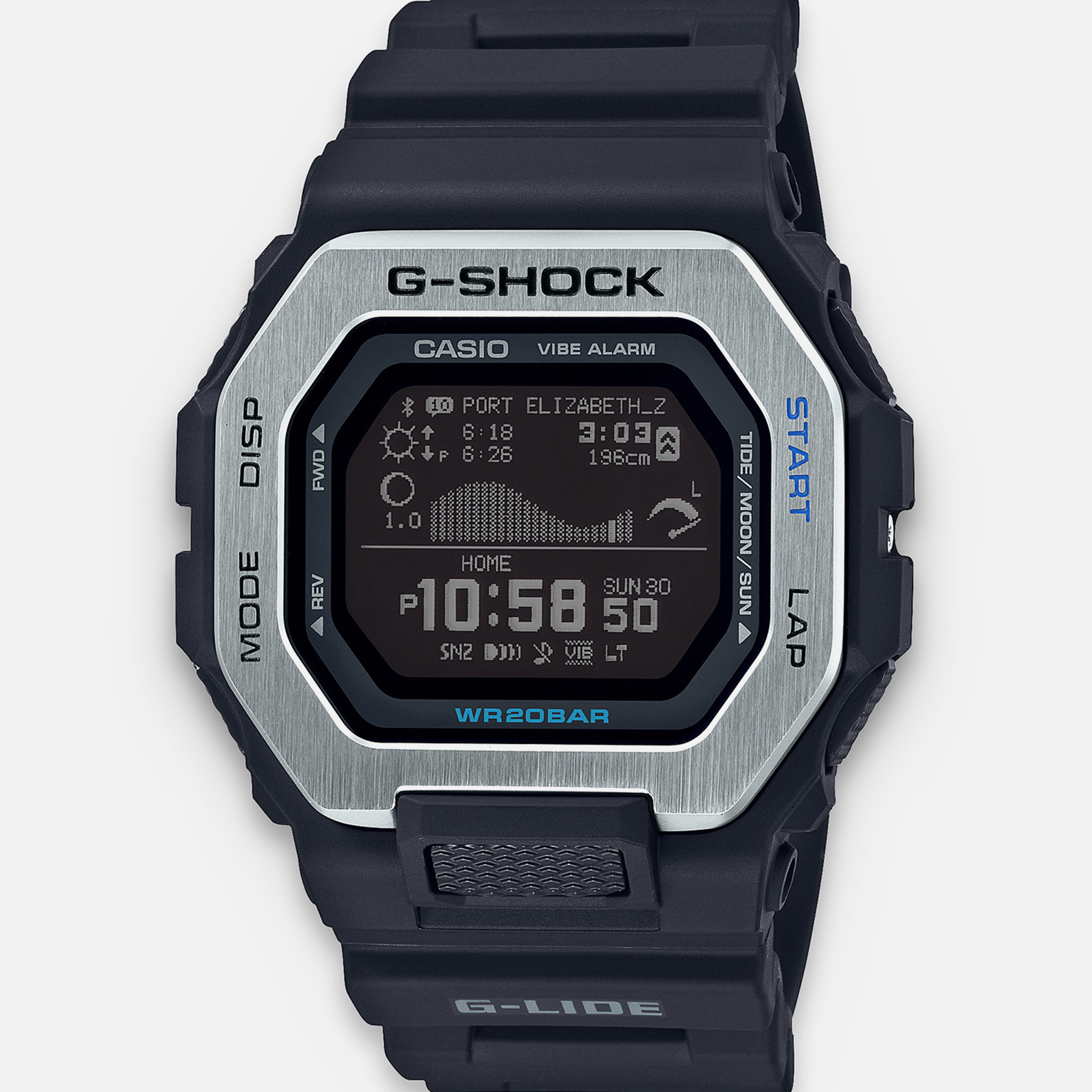 G-SHOCK G-LIDE GBX100-1 With Black 