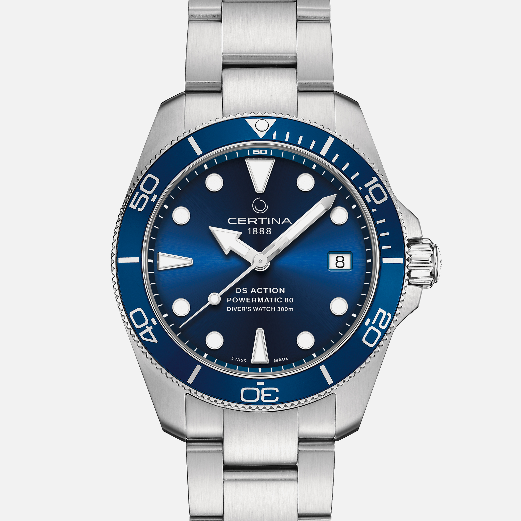 38mm diver watch