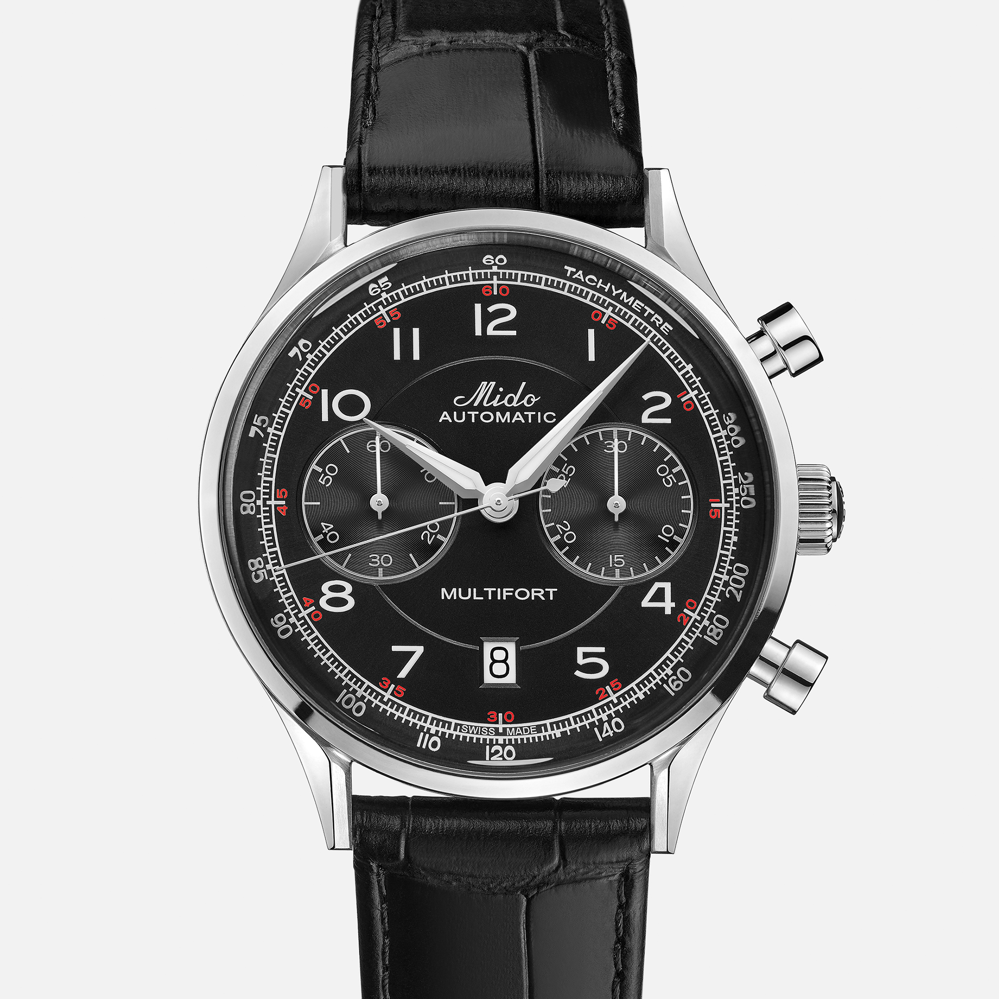 MIDOMultifort Patrimony Chronograph Black Dial