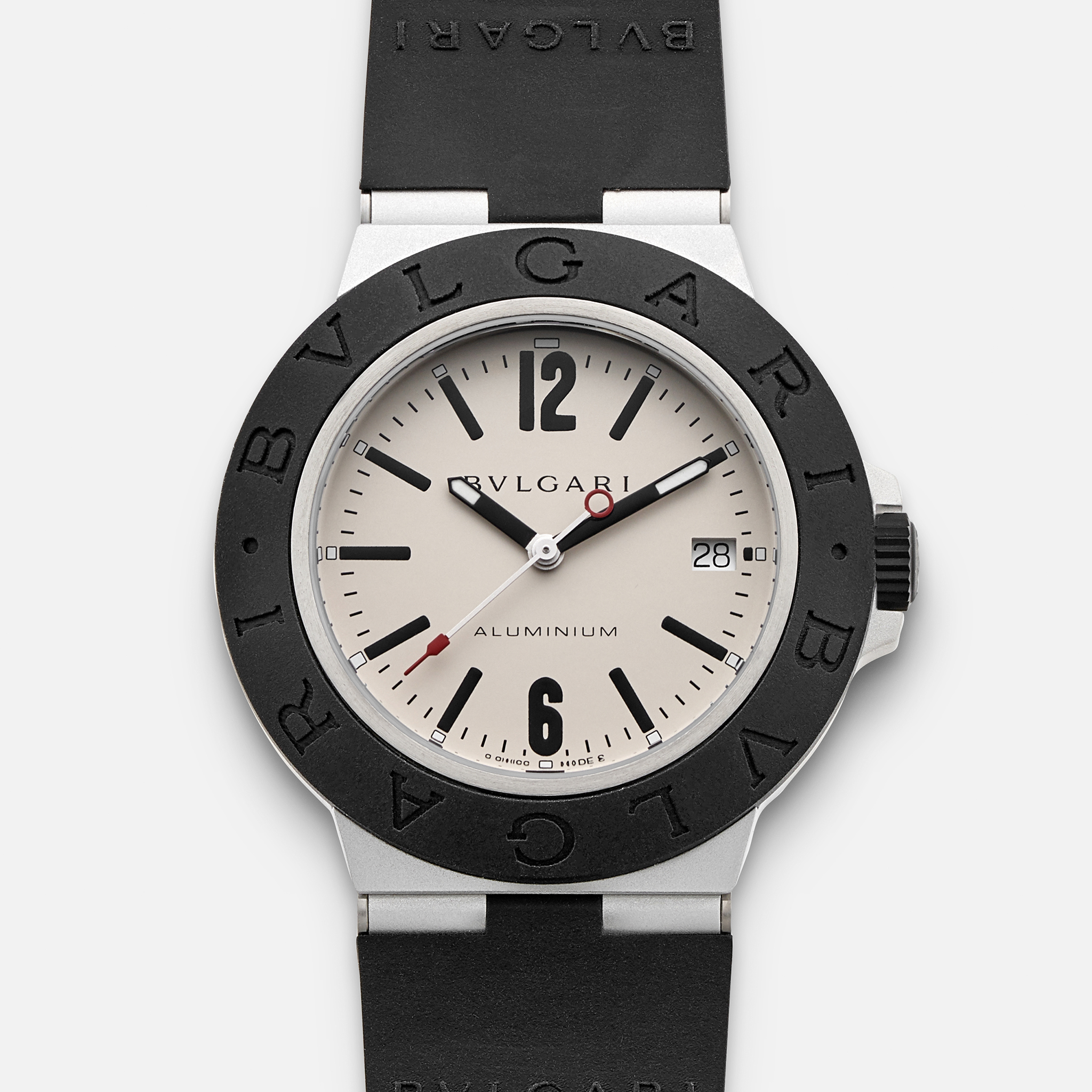 bvlgari watch aluminium