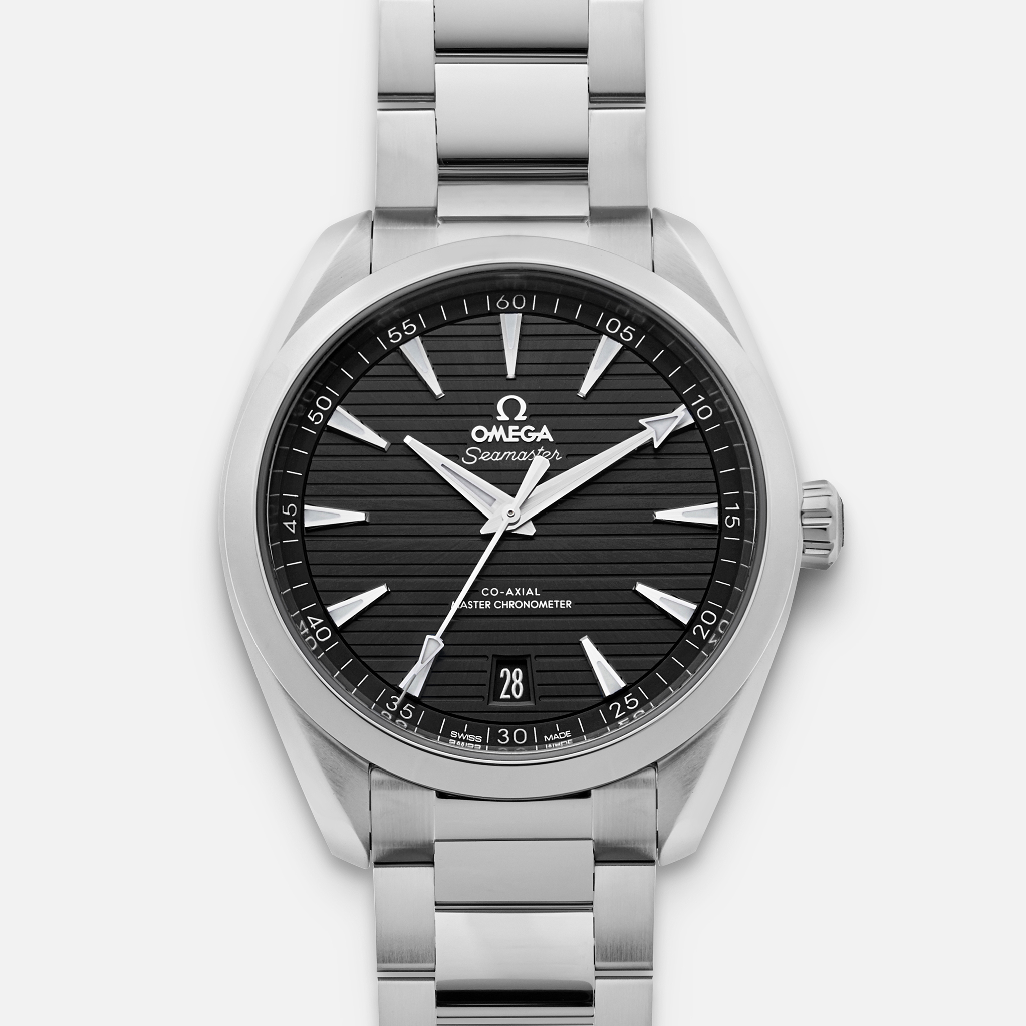 OMEGASeamaster Aqua Terra 150M Co-Axial Master Chronometer 41mm Black Dial On Bracelet