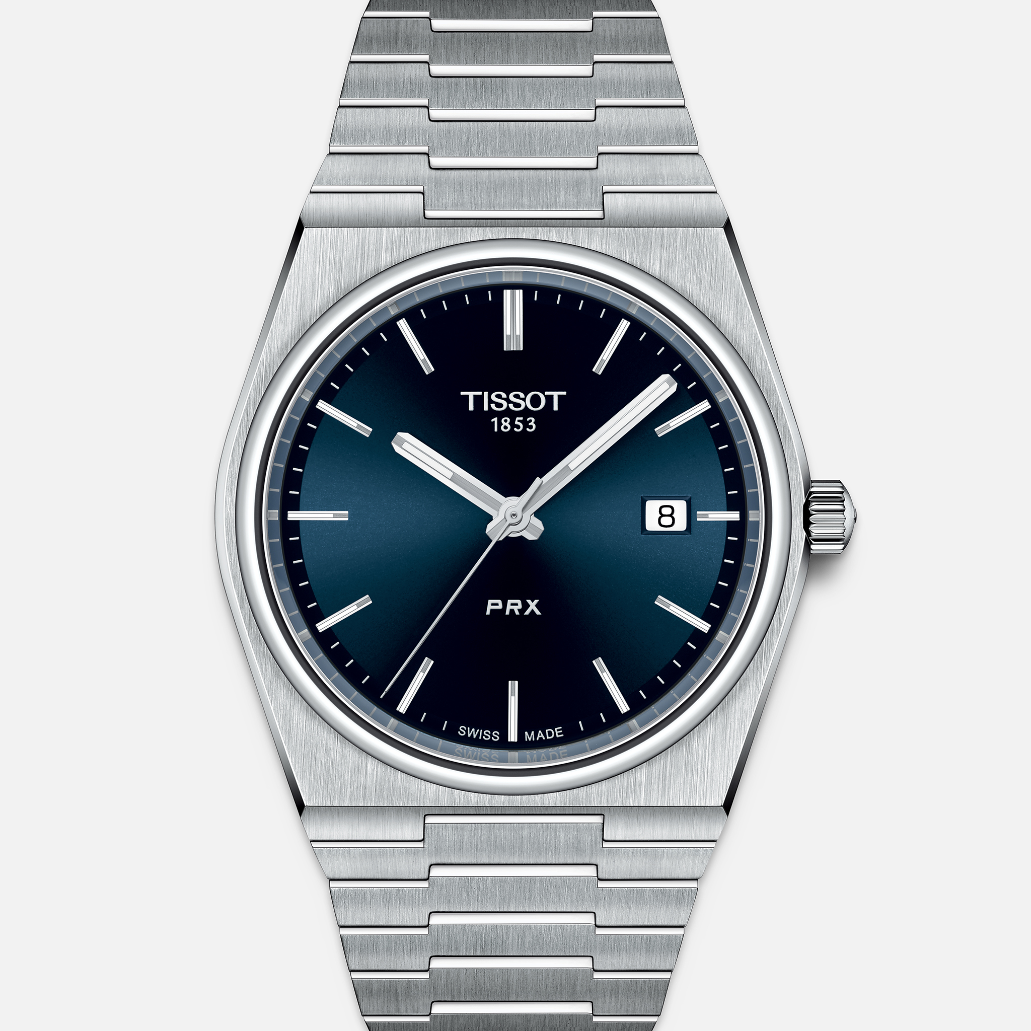 TissotPRX 40 205 Quartz Blue Dial