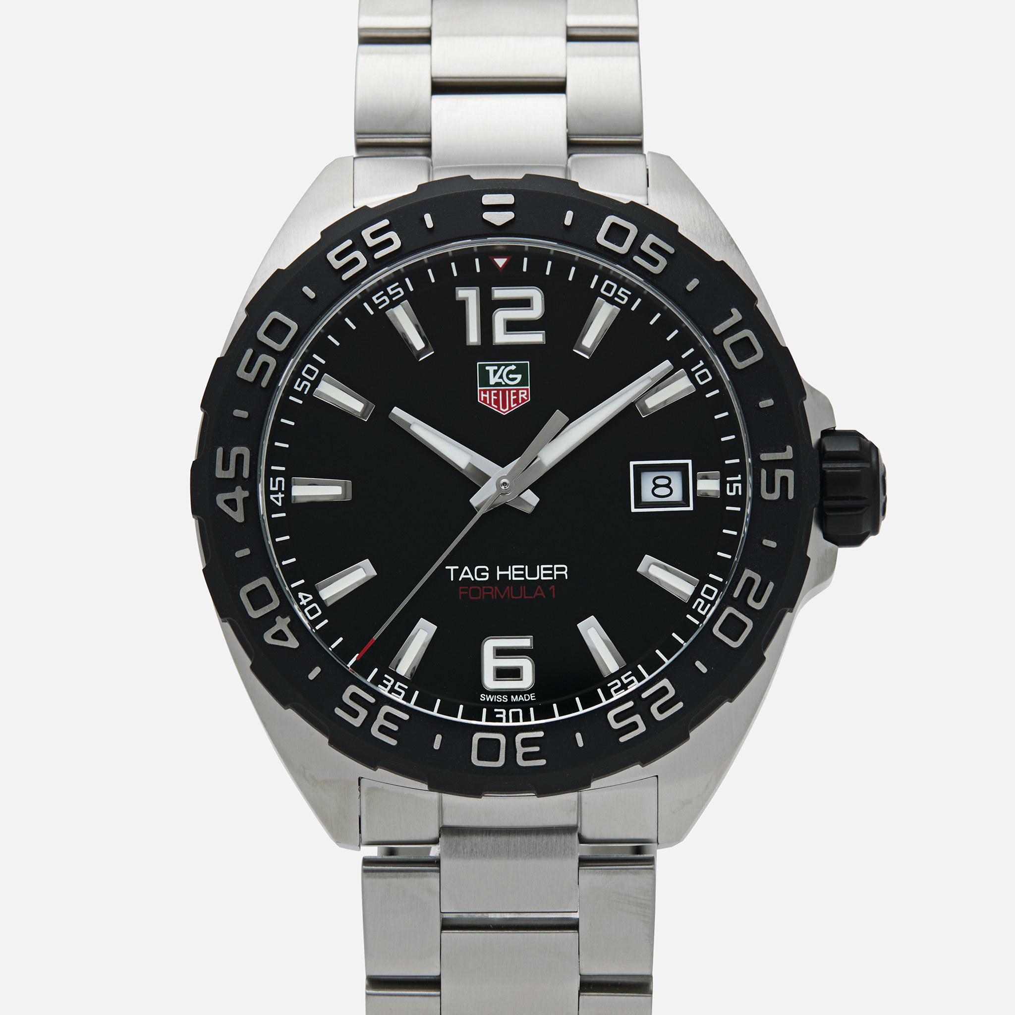 TAG HeuerFormula 1 41mm Date With Black Dial