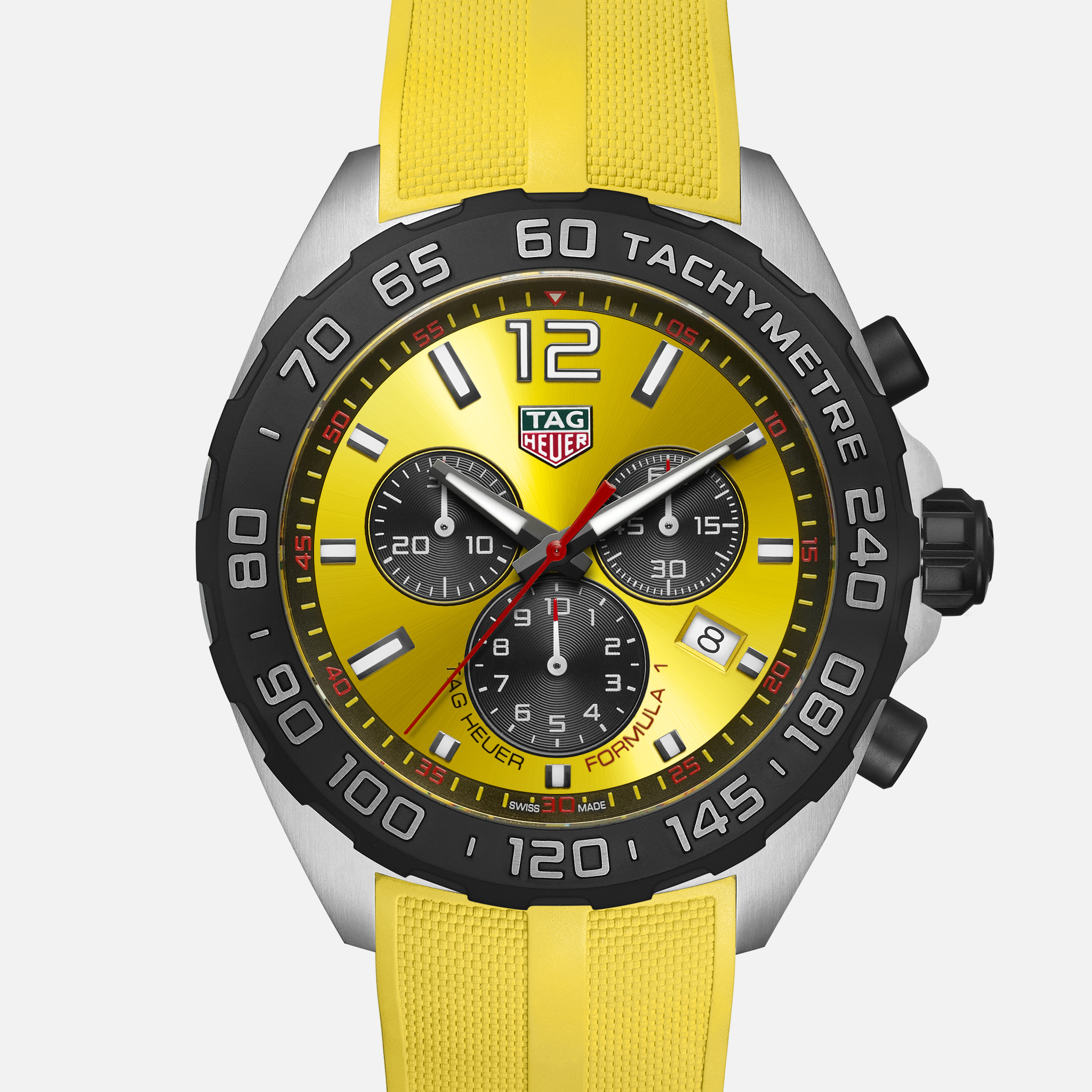 TAG HeuerFormula 1 Chronograph In Yellow