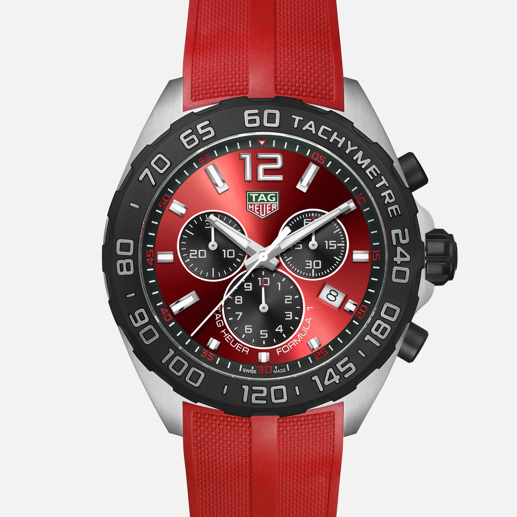 TAG HeuerFormula 1 Chronograph In Red