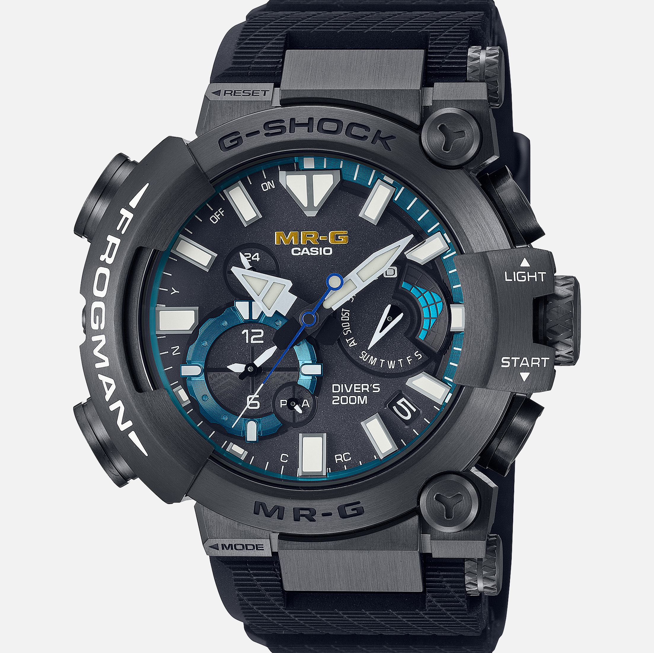 G-SHOCKMRG-BF1000R-1A 'Frogman' In Titanium