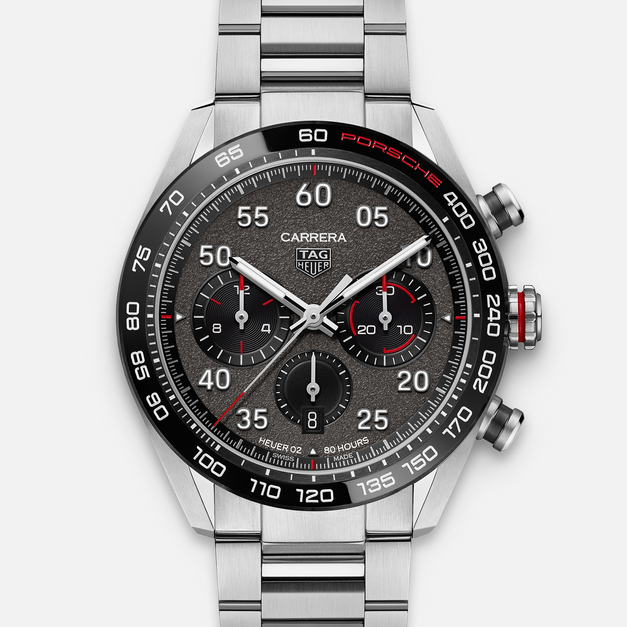 TAG HeuerCarrera Porsche Chronograph CBN2A1F On Bracelet