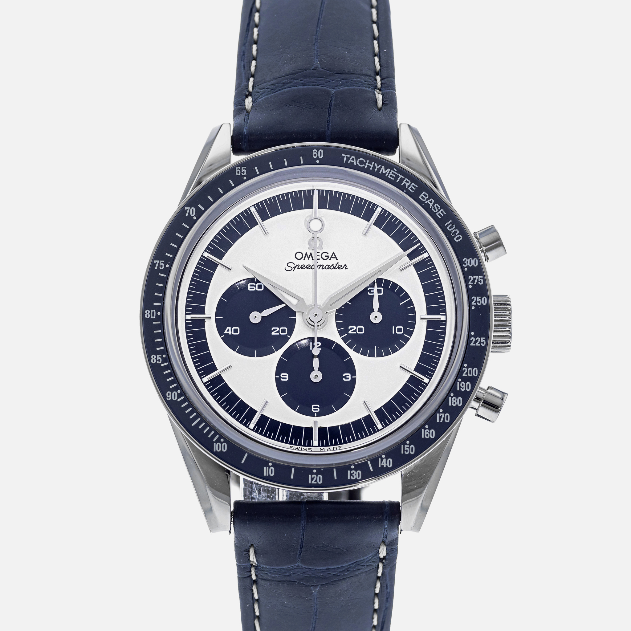 OMEGASpeedmaster Moonwatch Chronograph 'First OMEGA In Space' Blue Dial Limited Edition