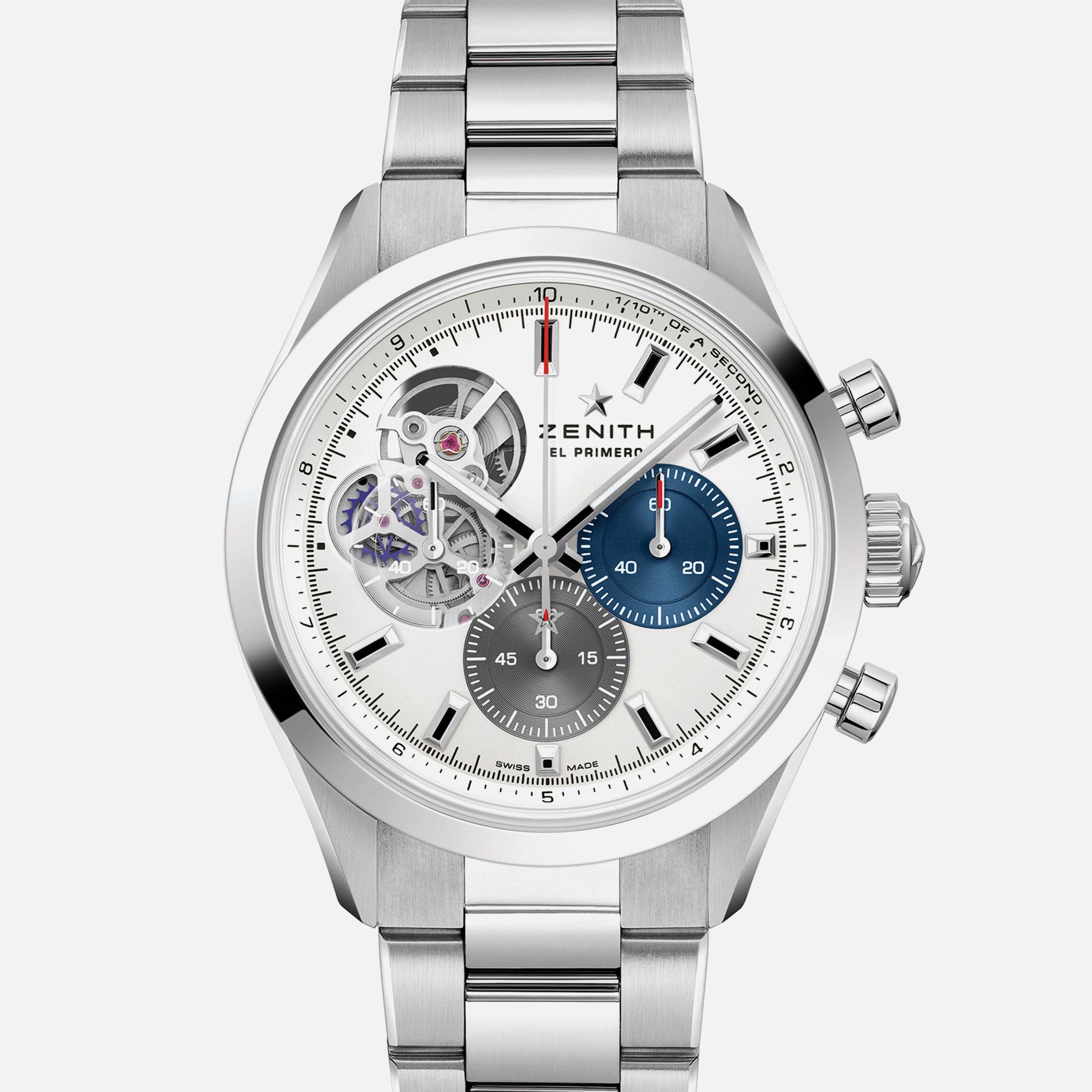 ZenithChronomaster Open With Silver Dial