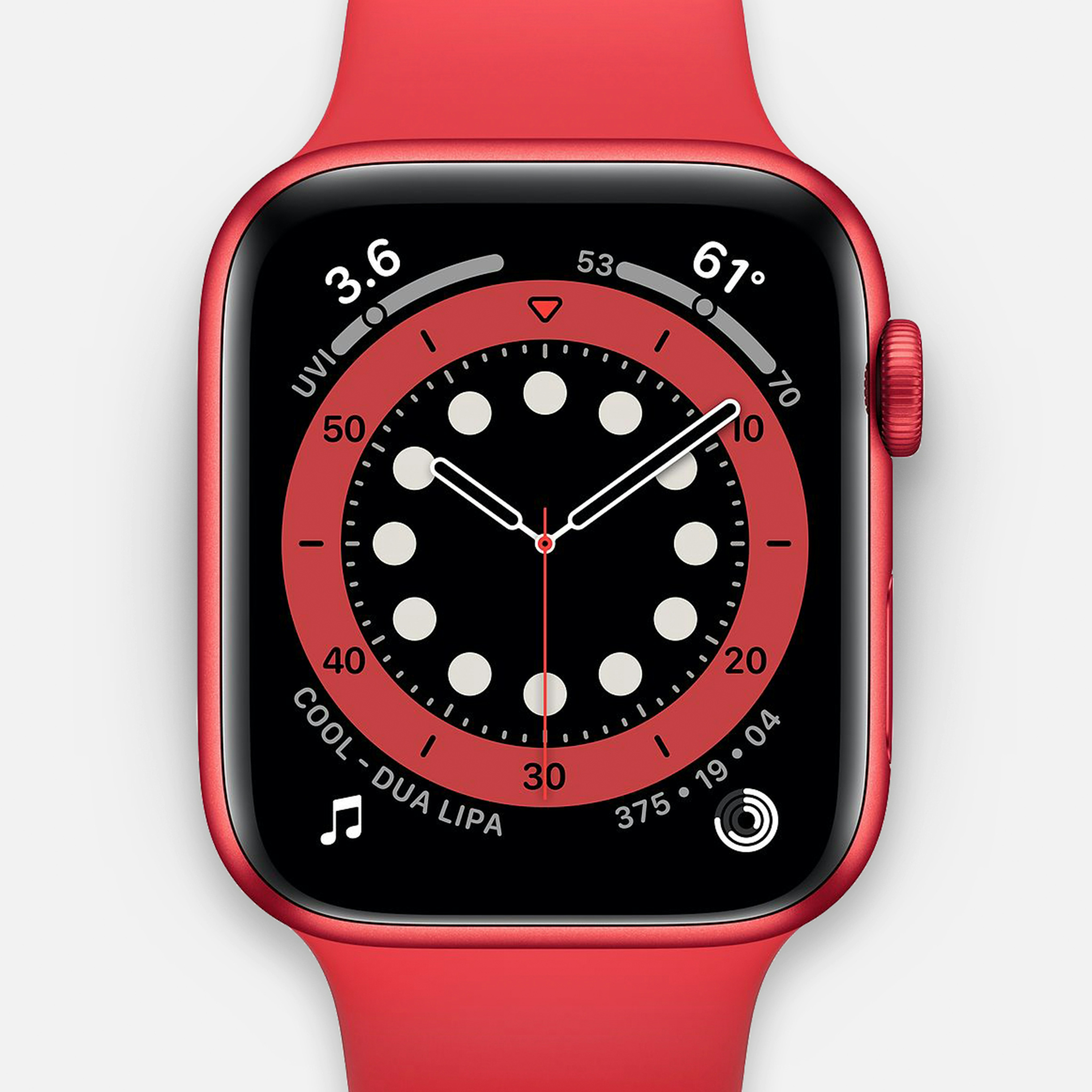 Apple Watch Series 6 Gps Cellular Product Red Aluminum Case 44mm With Product Red Sport Band Hodinkee Shop