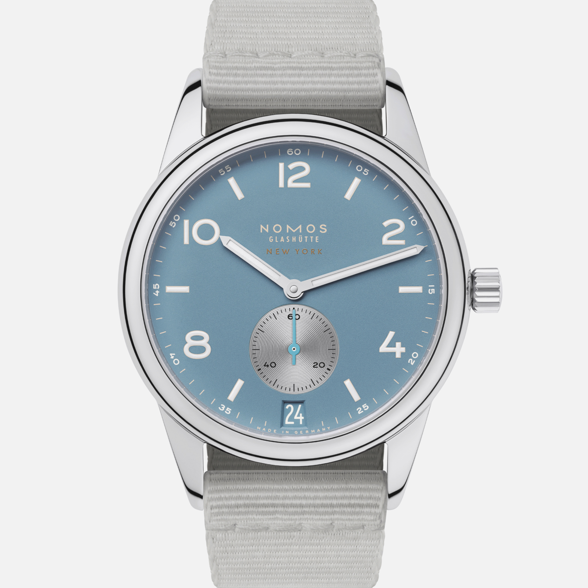 NOMOS GlashütteClub Date 38 Limited Edition For Hodinkee 'Pacific'