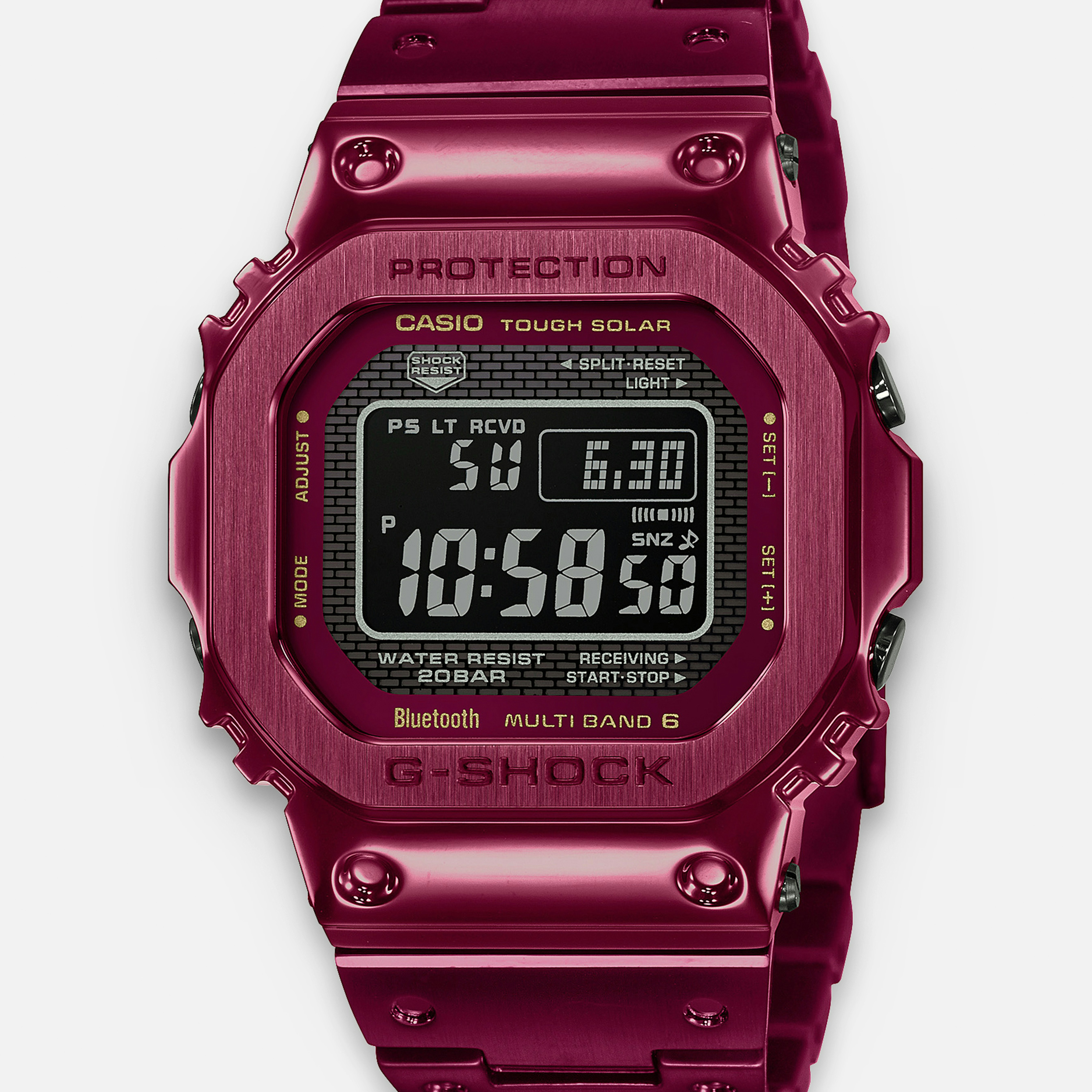 G Shock Gmwb5000rd 4 Full Metal Red Ip Coated Stainless Steel With Bracelet Hodinkee Shop