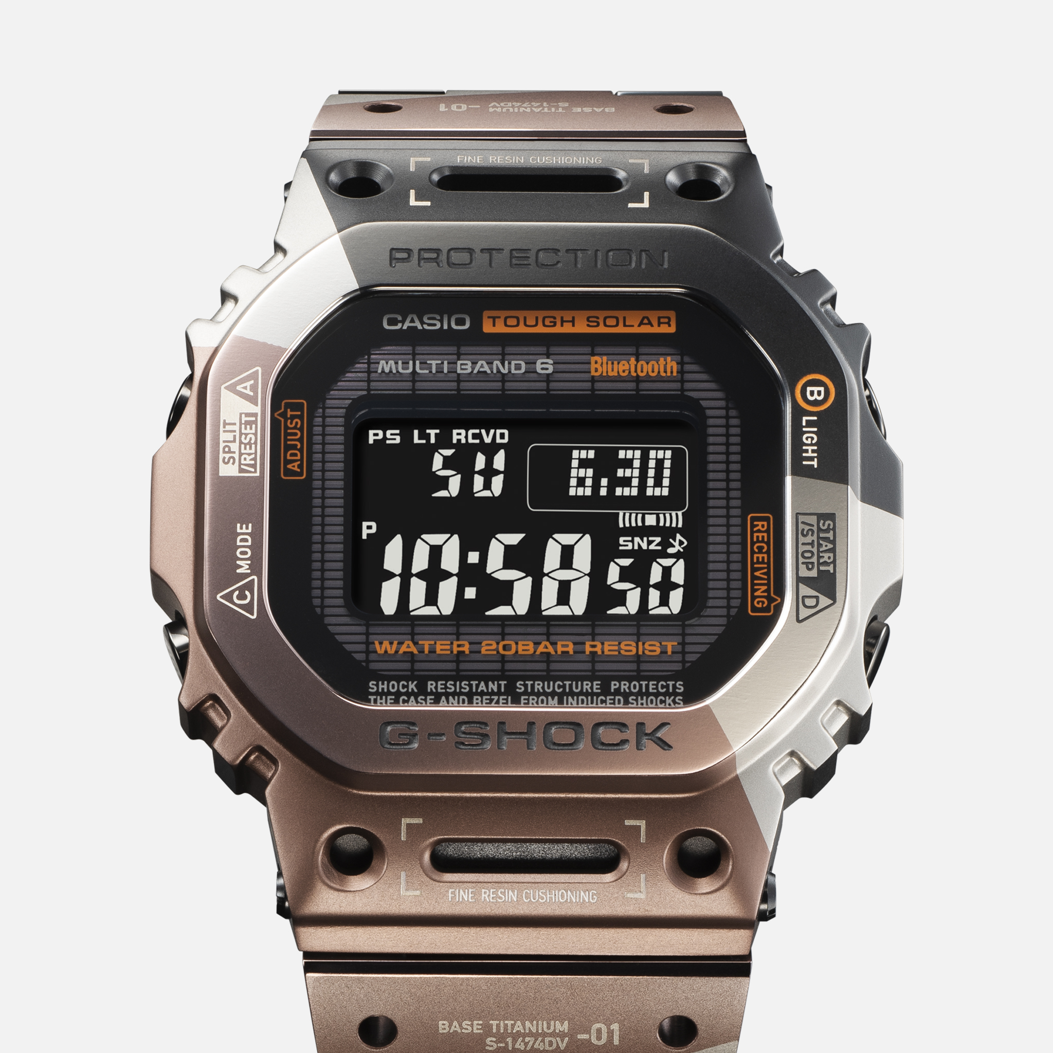 G-SHOCKGMW-B5000TVB-1 'Virtual Armor'