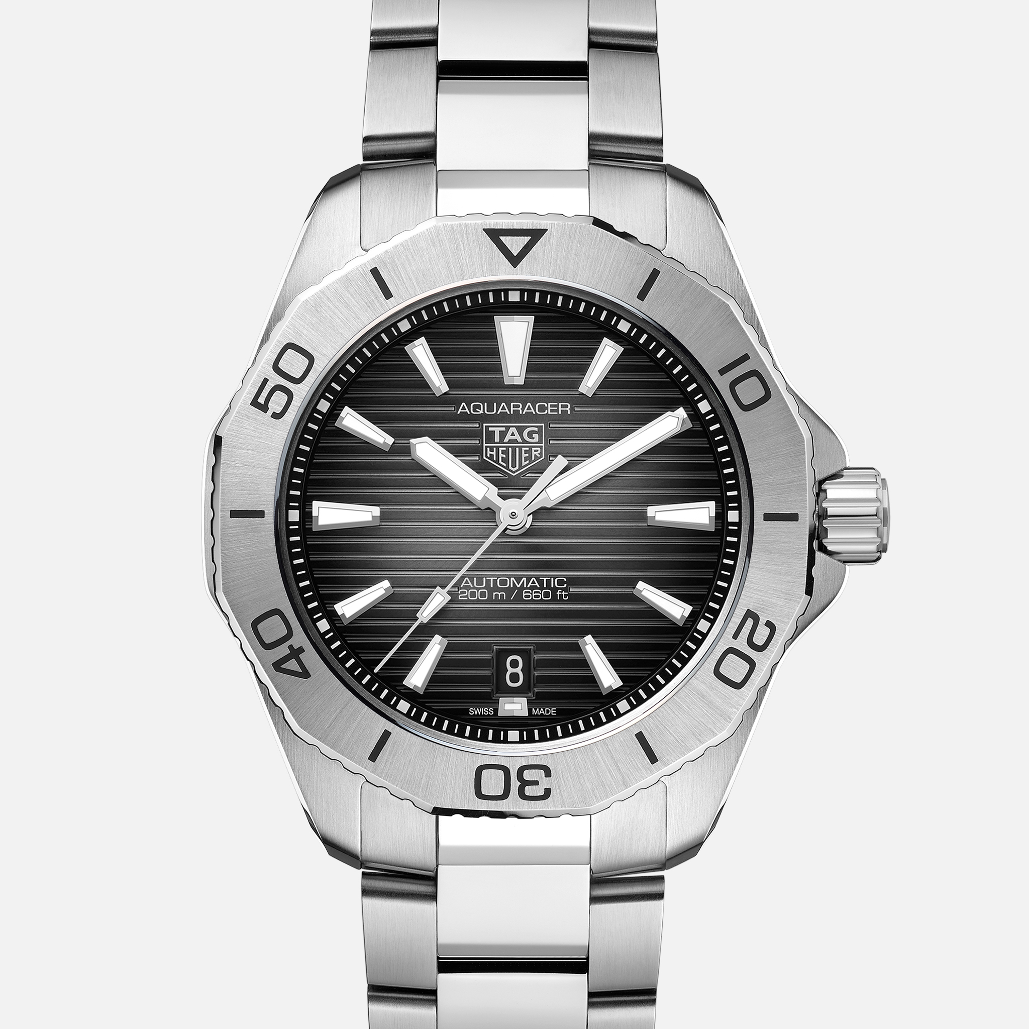 TAG HeuerAquaracer Professional 200 Date With Grey Dial WBP2110