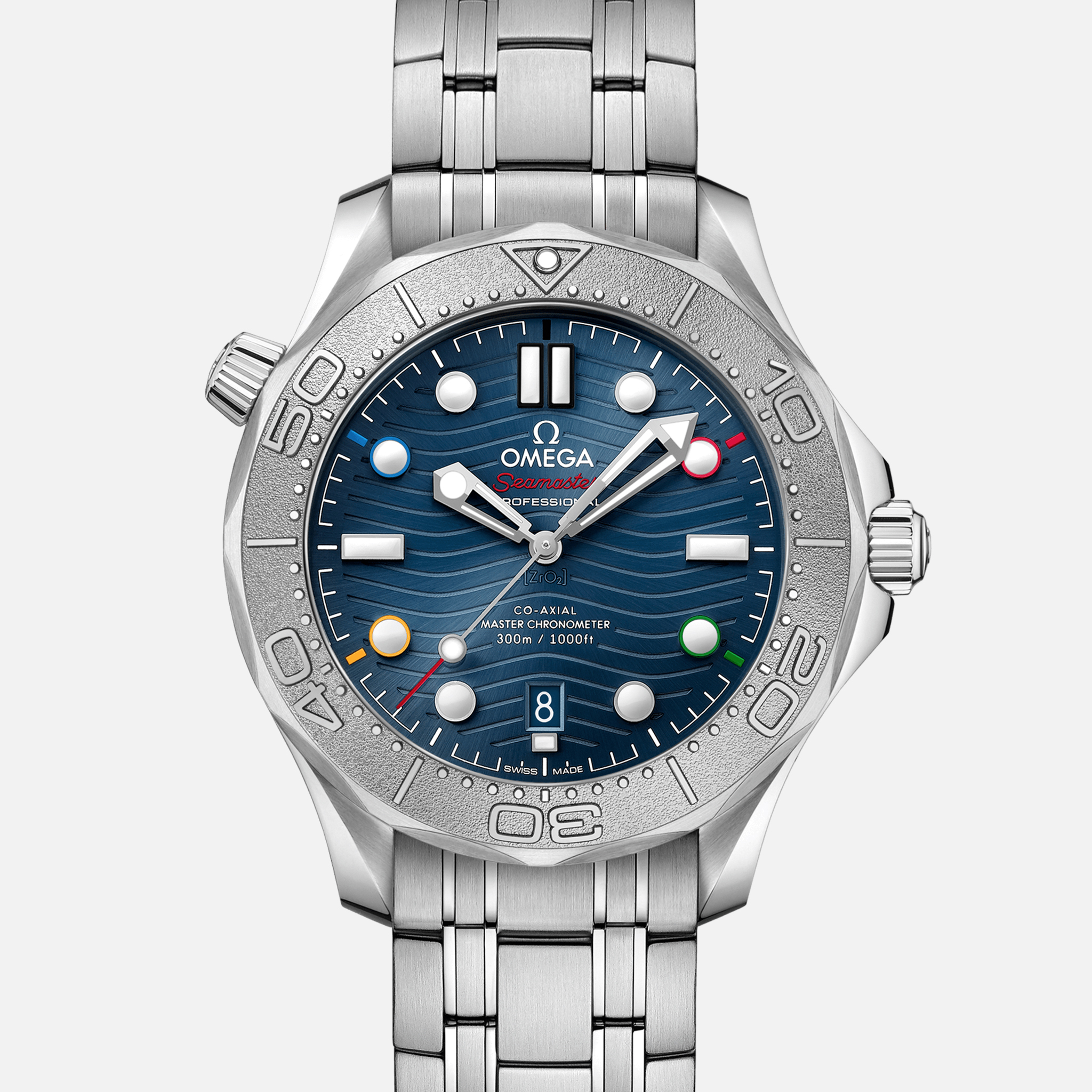 OMEGASeamaster Diver 300M Co-Axial Master Chronometer 42mm Beijing 2022 Winter Olympics Special Edition