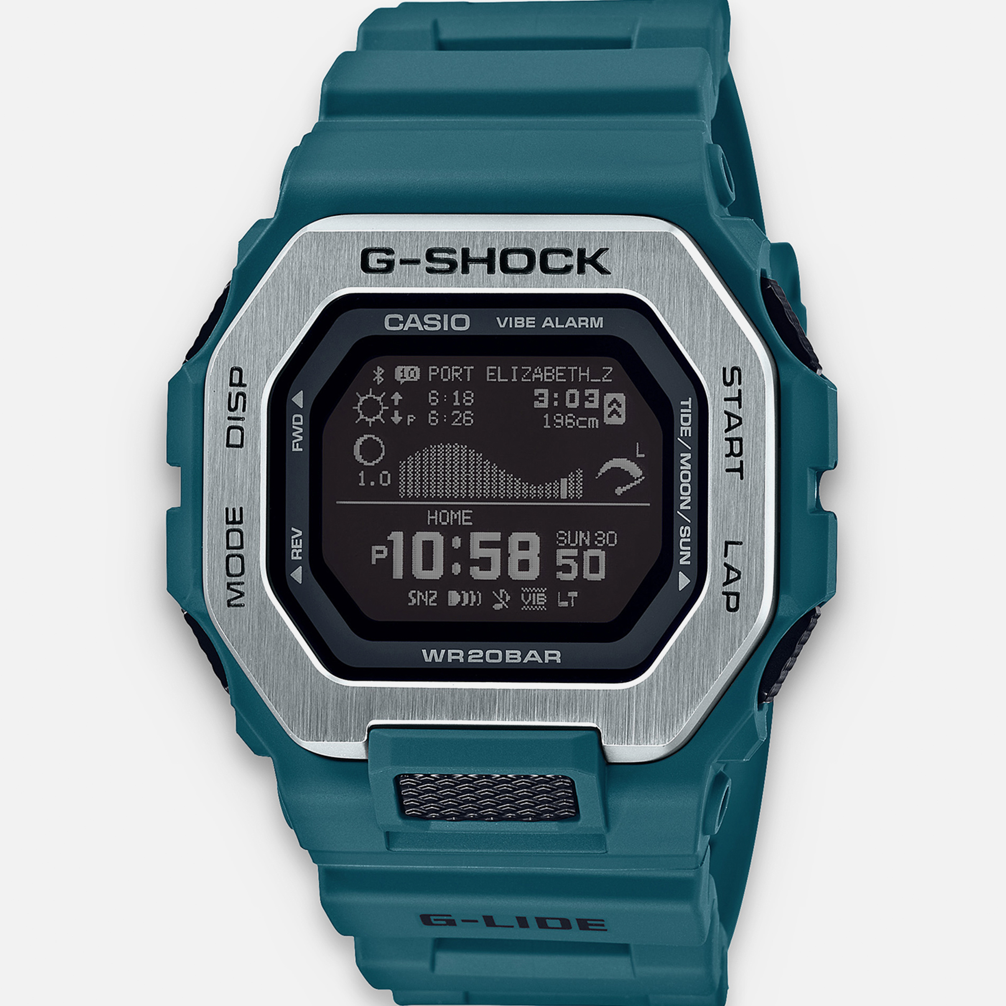 g shock watch green strap