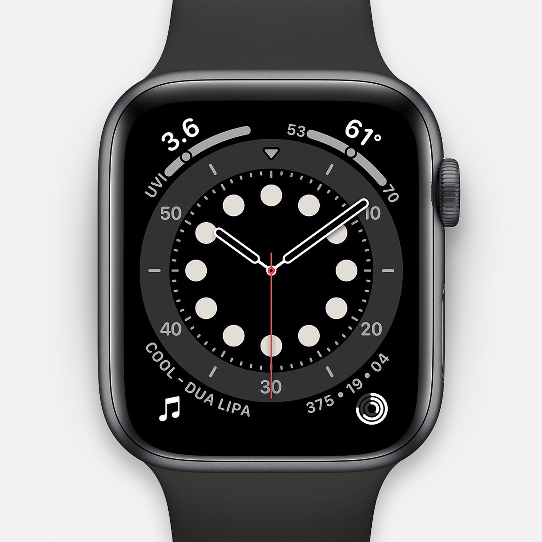 apple watch space gray aluminium
