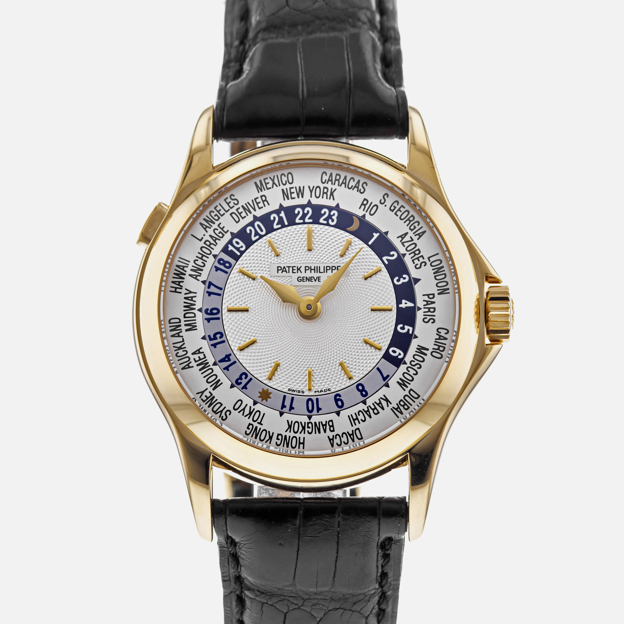 Patek PhilippeWorld Time Ref. 5110J-001 In 18k Yellow Gold