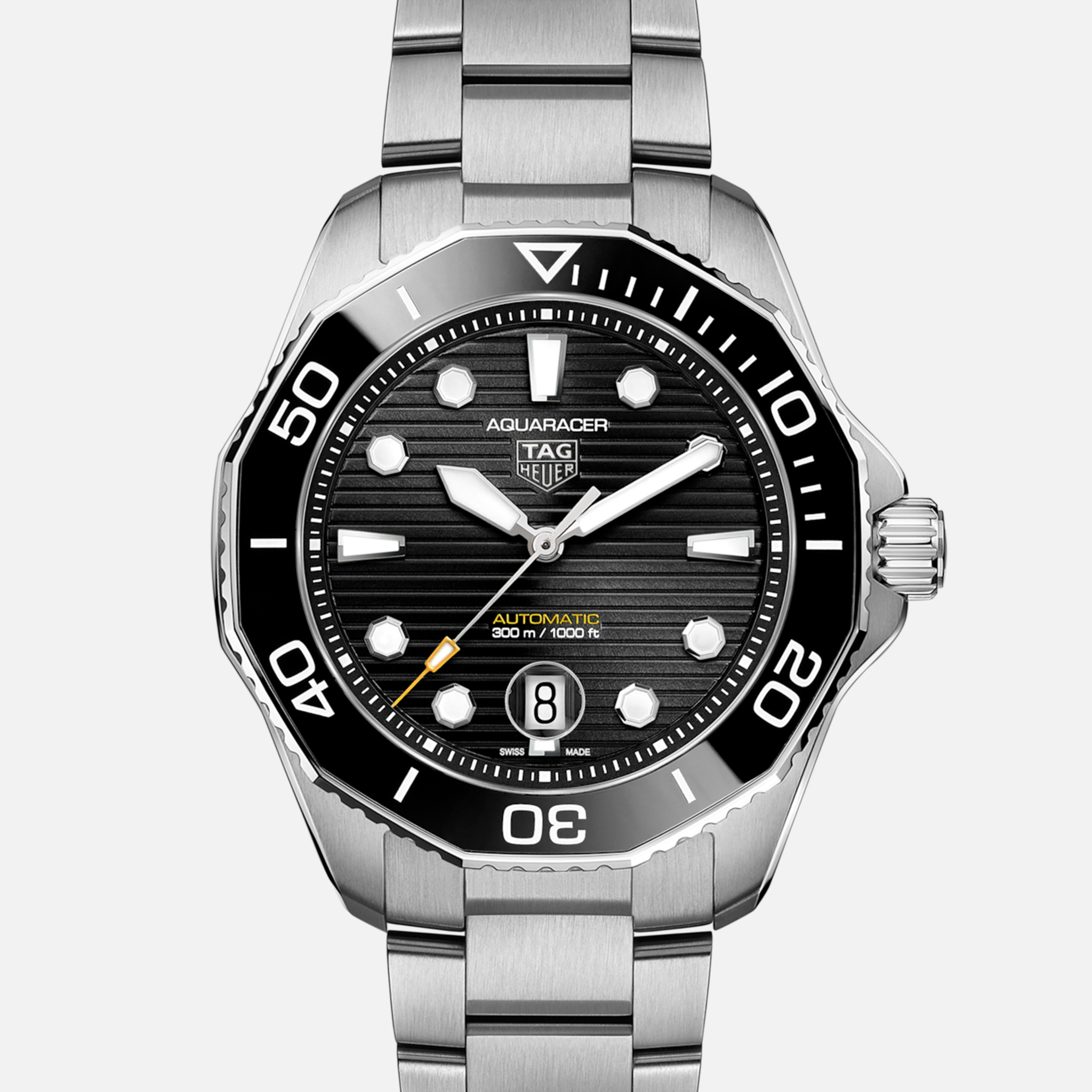 TAG HeuerAquaracer Professional 300 43mm With Black Dial WBP201A