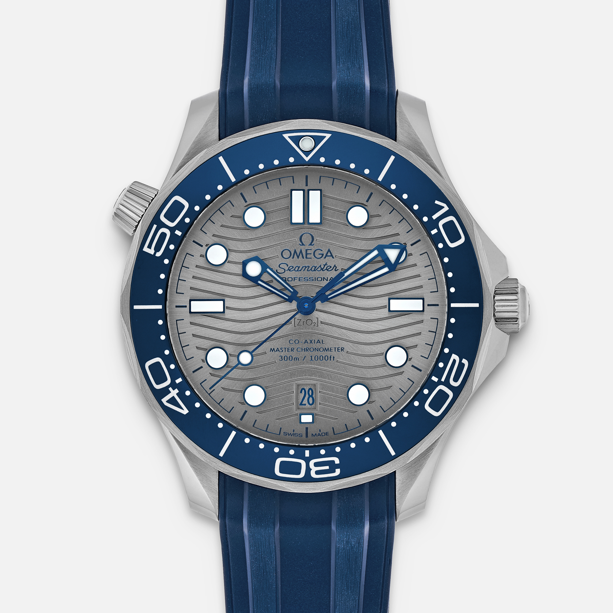 omega seamaster stainless steel strap