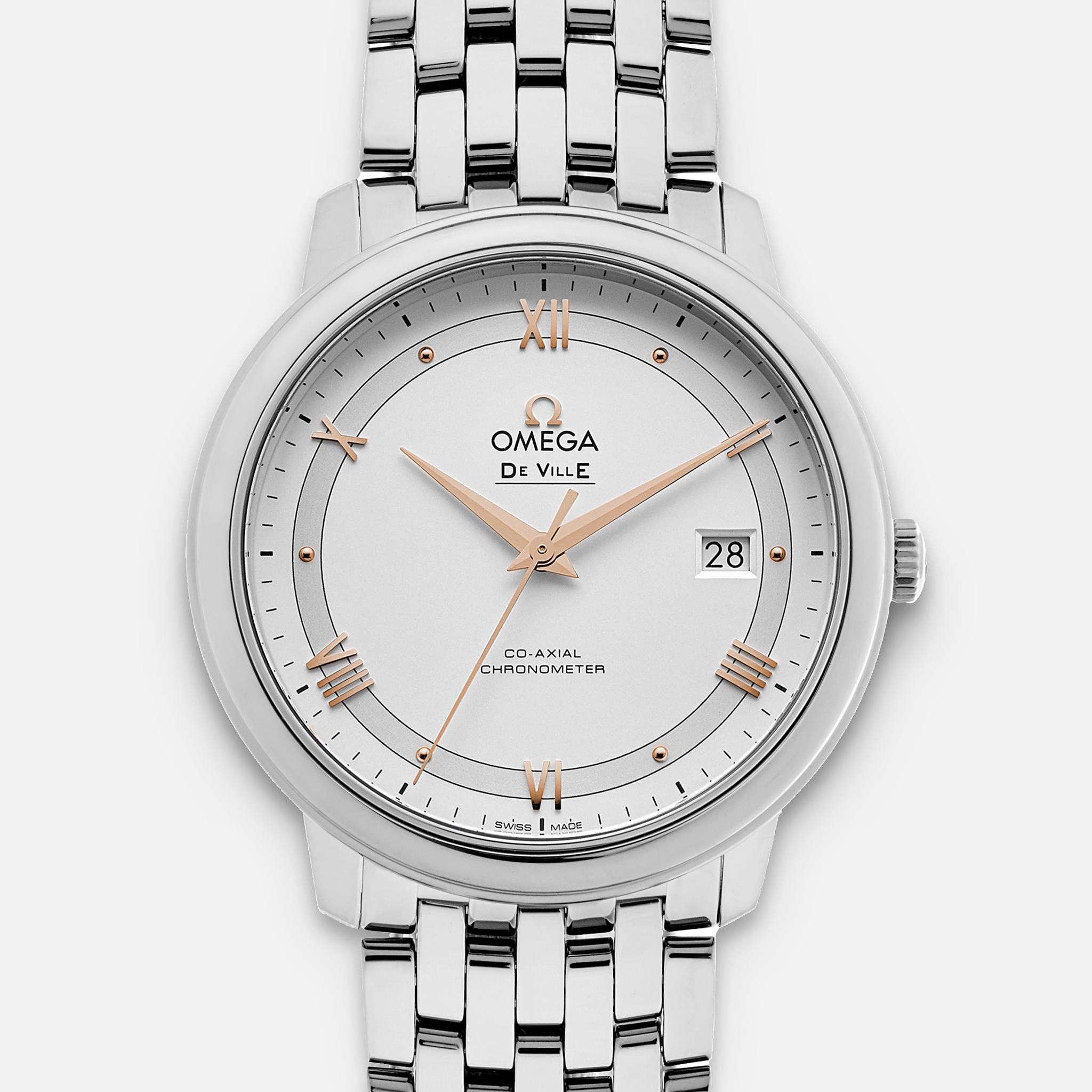 OMEGADe Ville Prestige Co-Axial 36mm On Bracelet