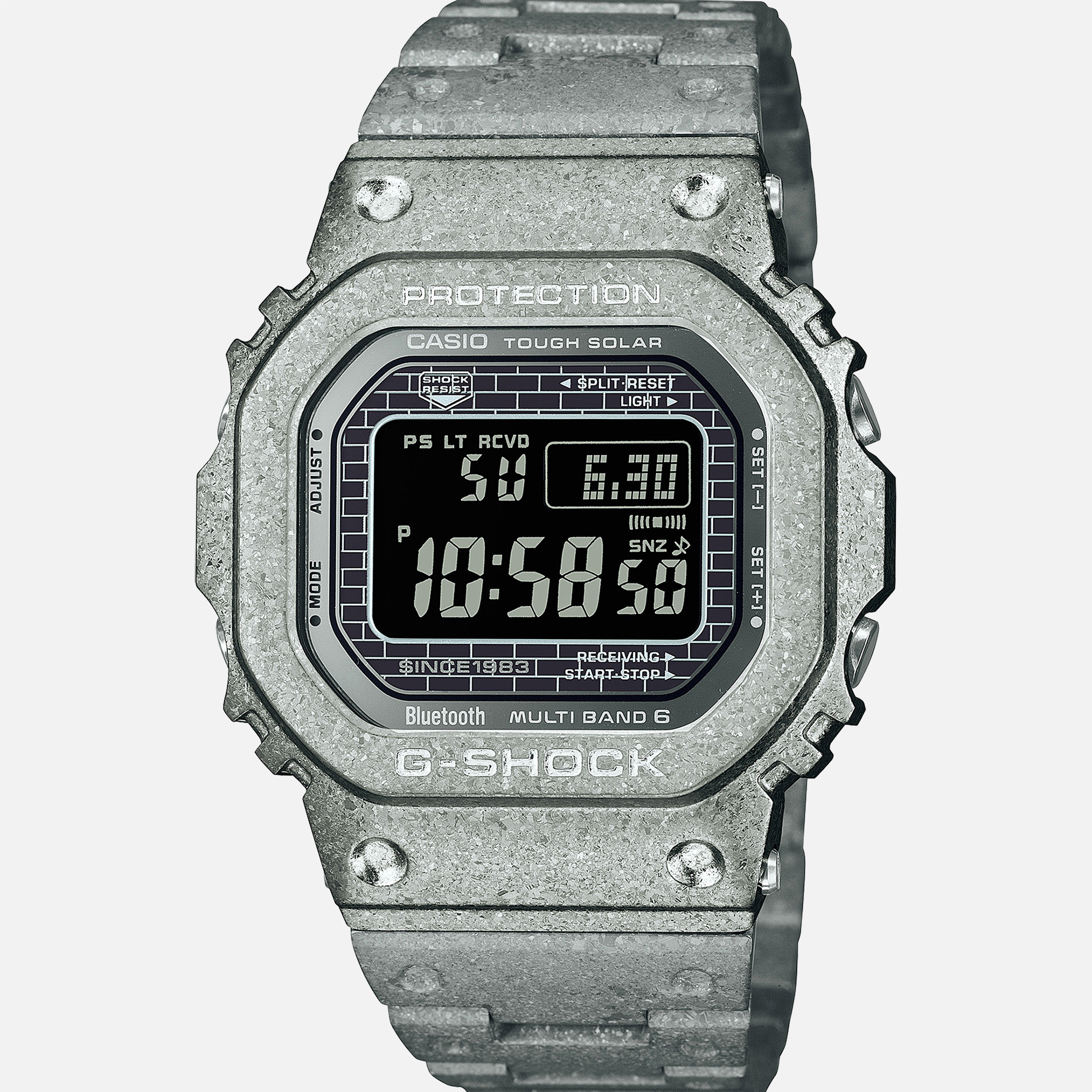 G-SHOCKGMWB5000PS-1 'Recrystallized Full Metal' 40th Anniversary Limited Edition