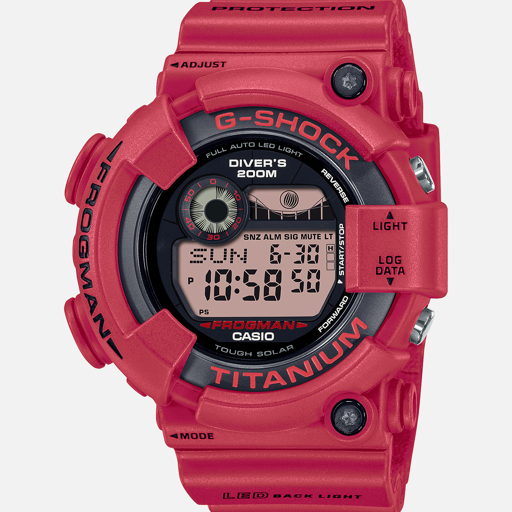 G-SHOCKGW8230NT-4 'Red Frogman' 30th Anniversary Limited Edition