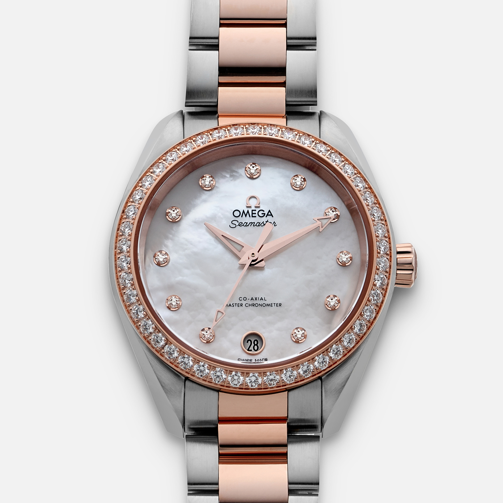 omega watch with diamonds