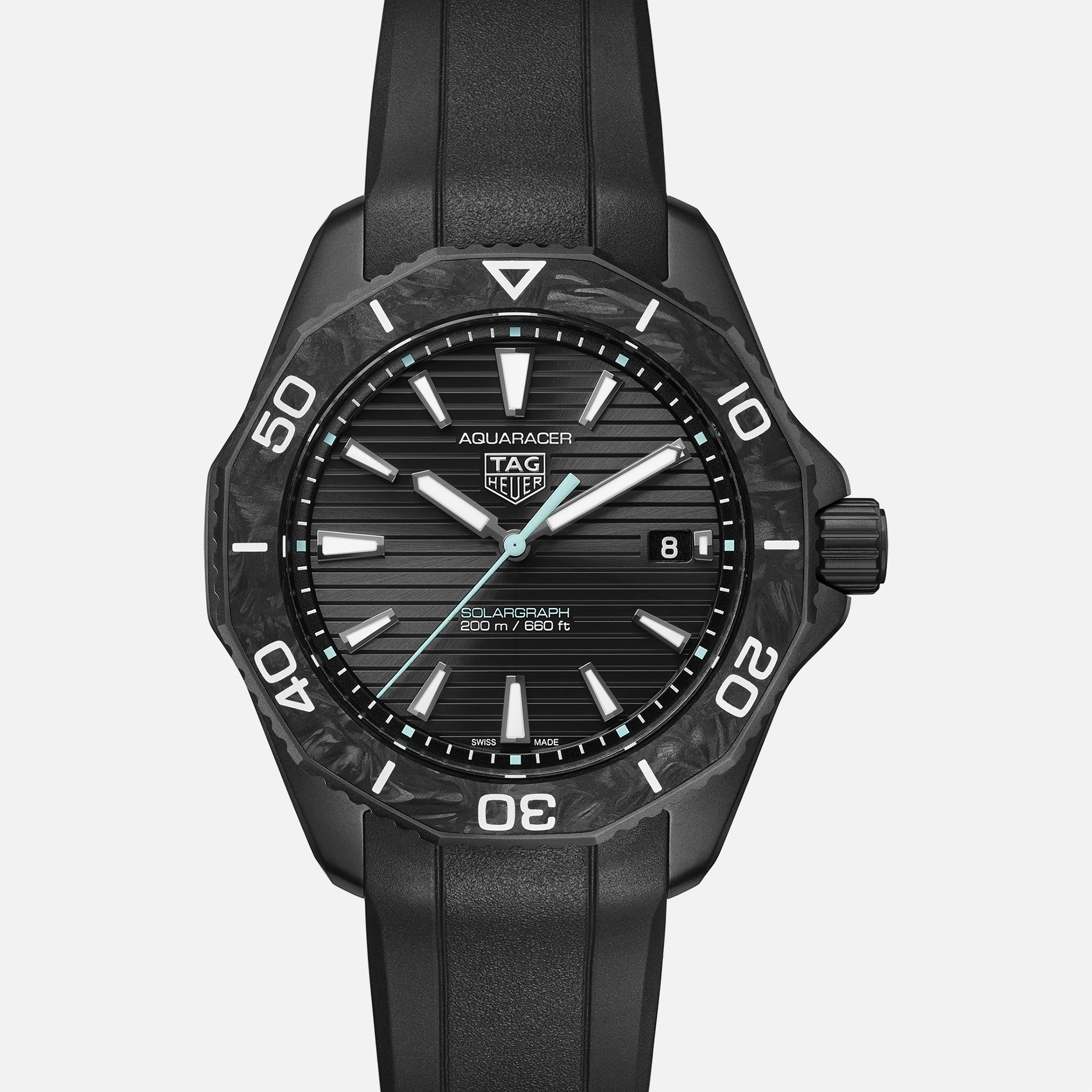 TAG HeuerAquaracer Professional 200 Solargraph 'Black'