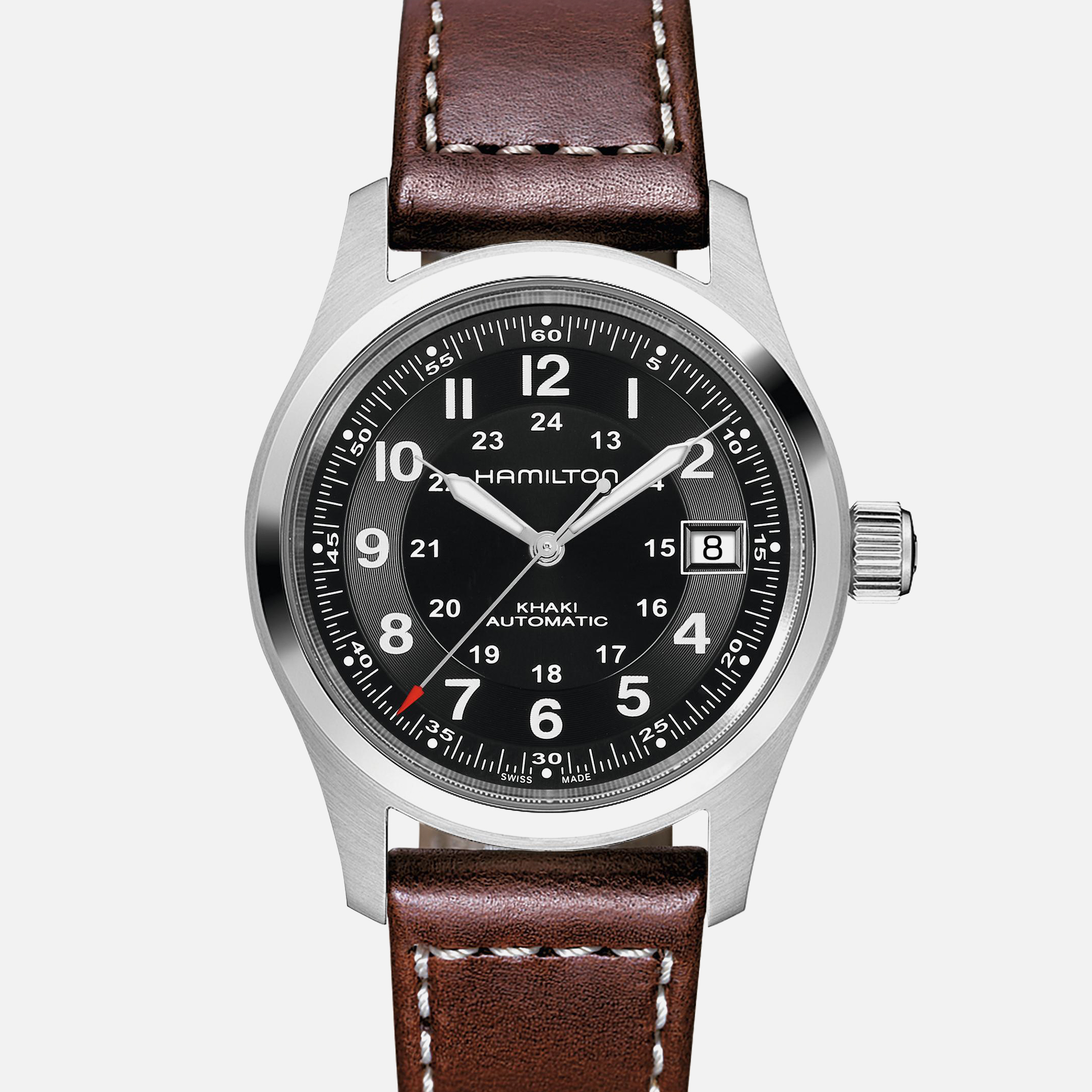 HamiltonKhaki Field Automatic 38mm Black Dial