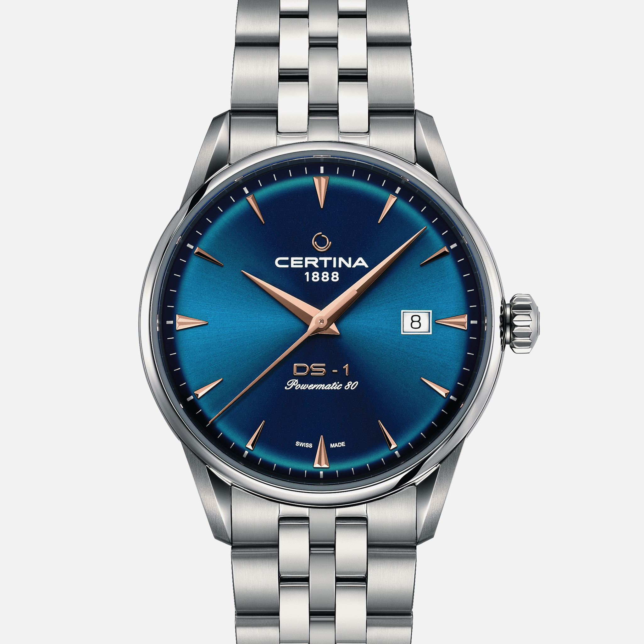 CertinaDS-1 Powermatic 80 Blue Dial