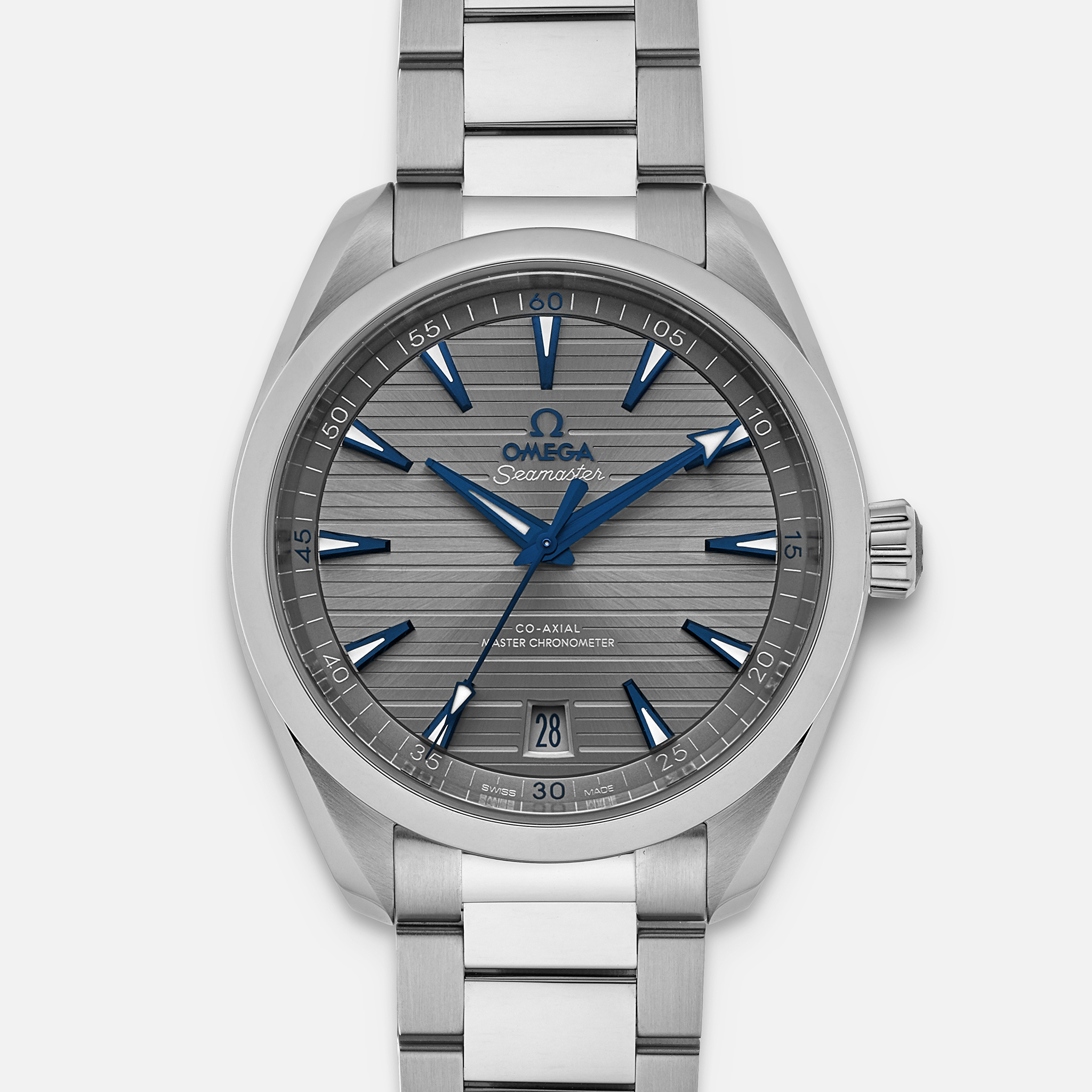 OMEGASeamaster Aqua Terra 150M Co-Axial Master Chronometer 41mm Grey Dial On Bracelet