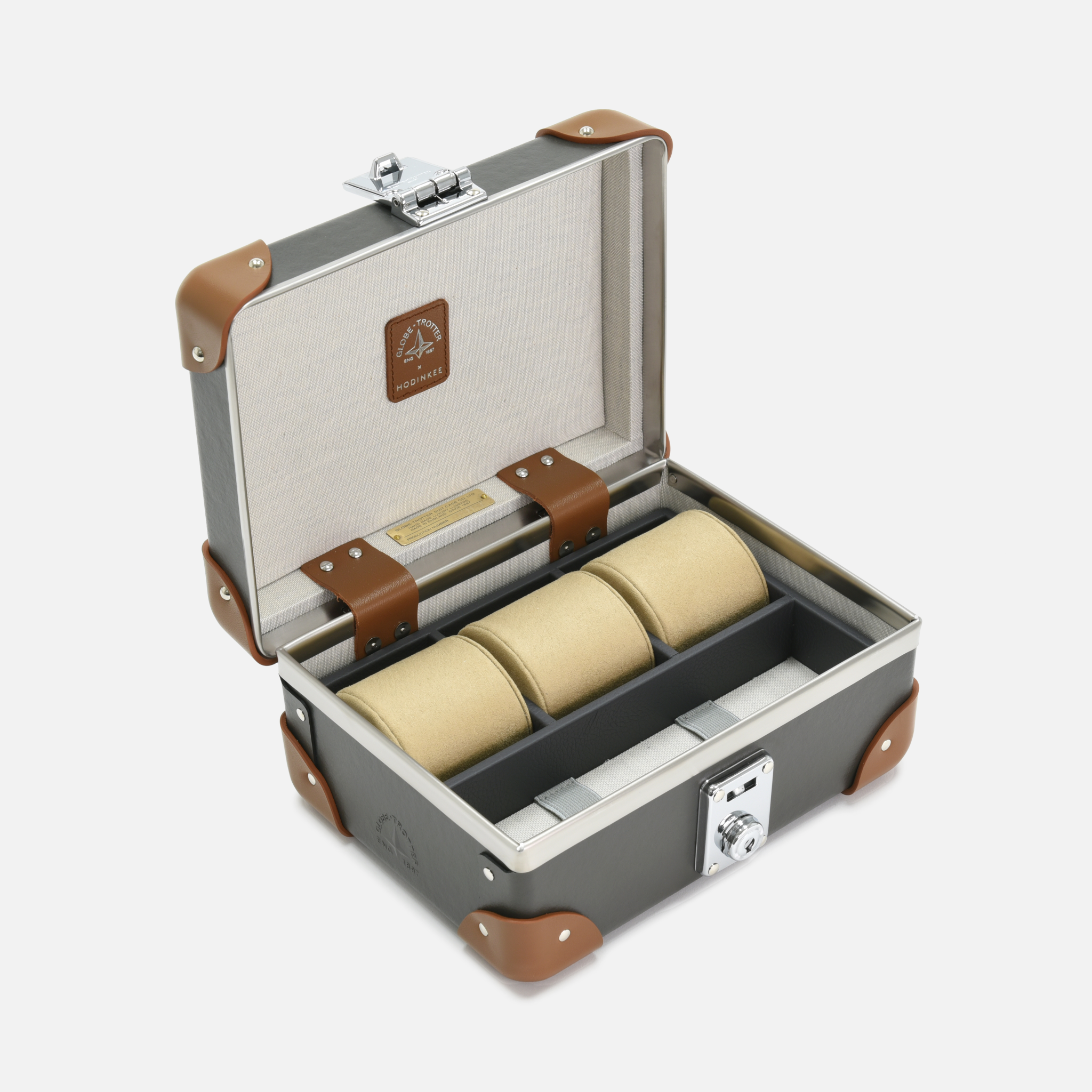 Globe-Trotter3-Watch Case Limited Edition For Hodinkee