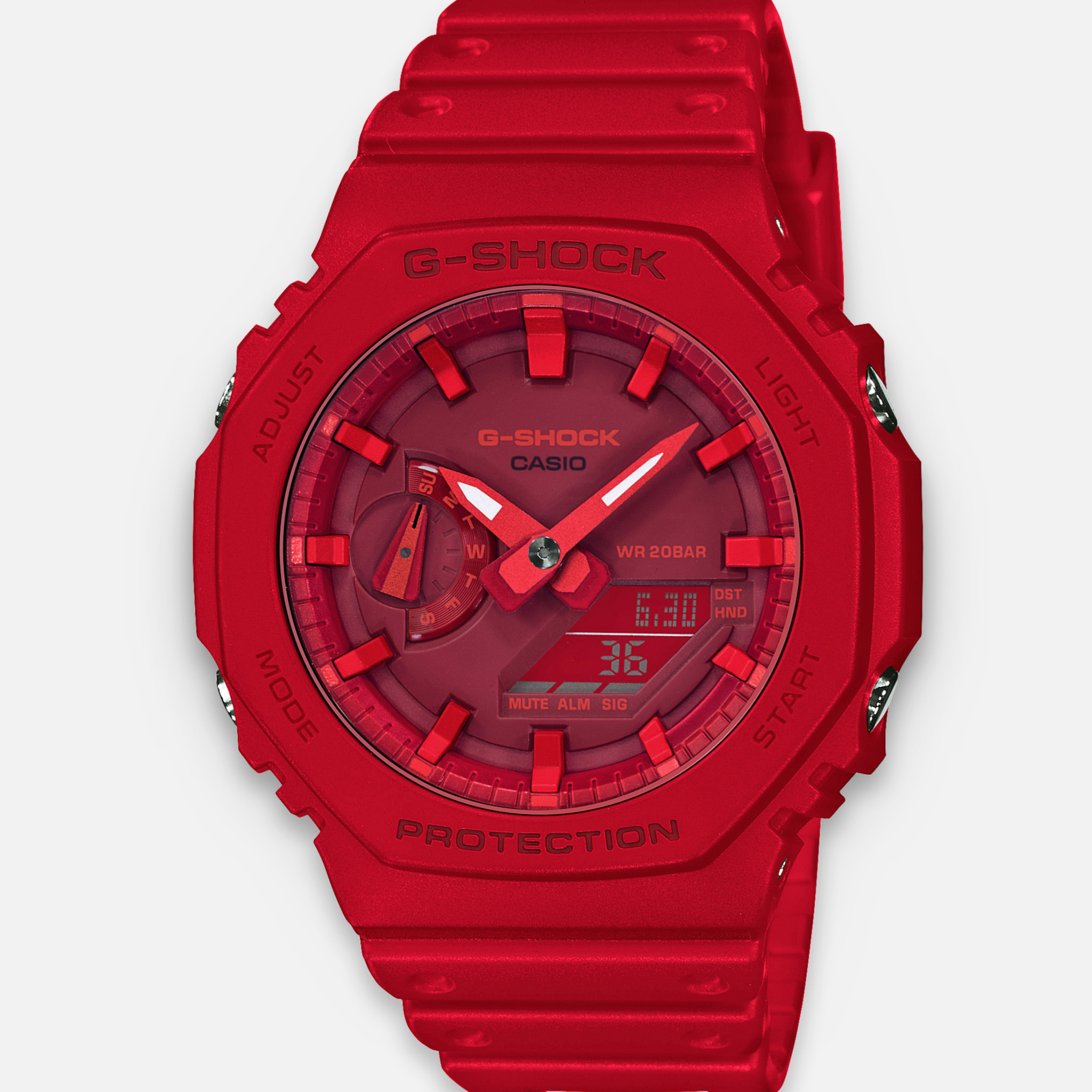 G-SHOCKGA2100-4A In Red