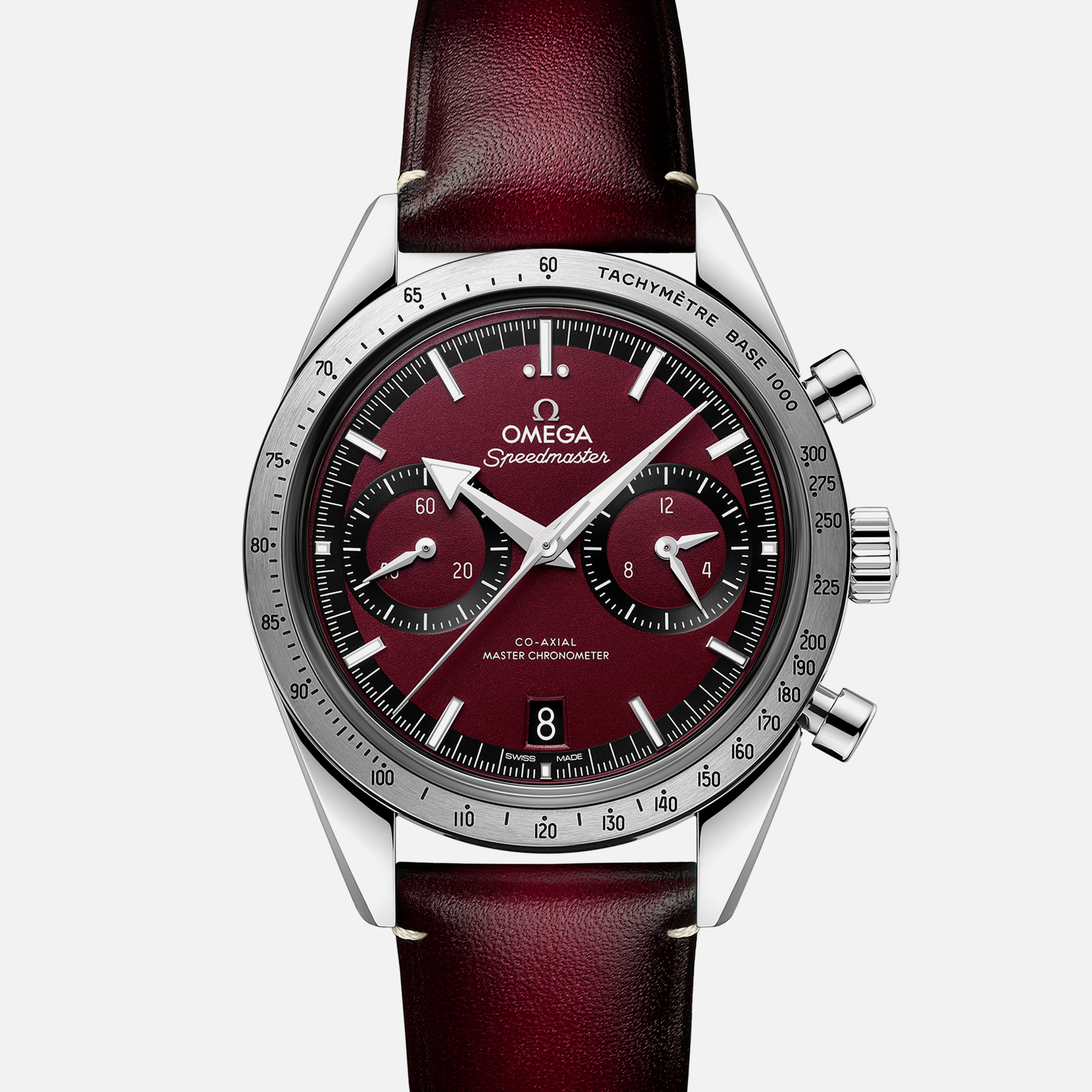 OMEGASpeedmaster '57 Co-Axial Master Chronometer 40.5mm Burgundy Dial On Strap