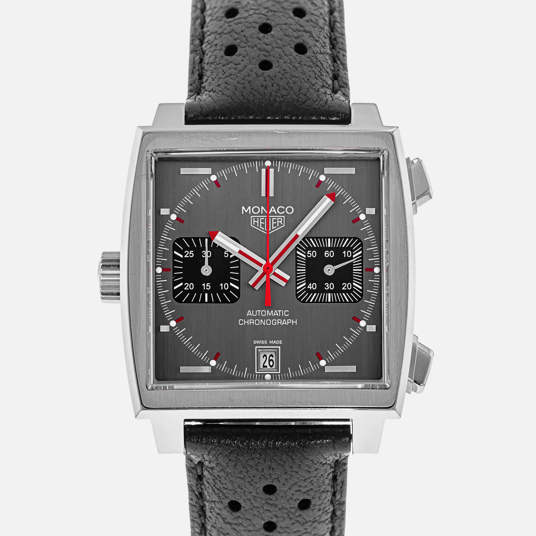 TAG HeuerMonaco Calibre 11 Grey Dial Limited Edition CAW211B