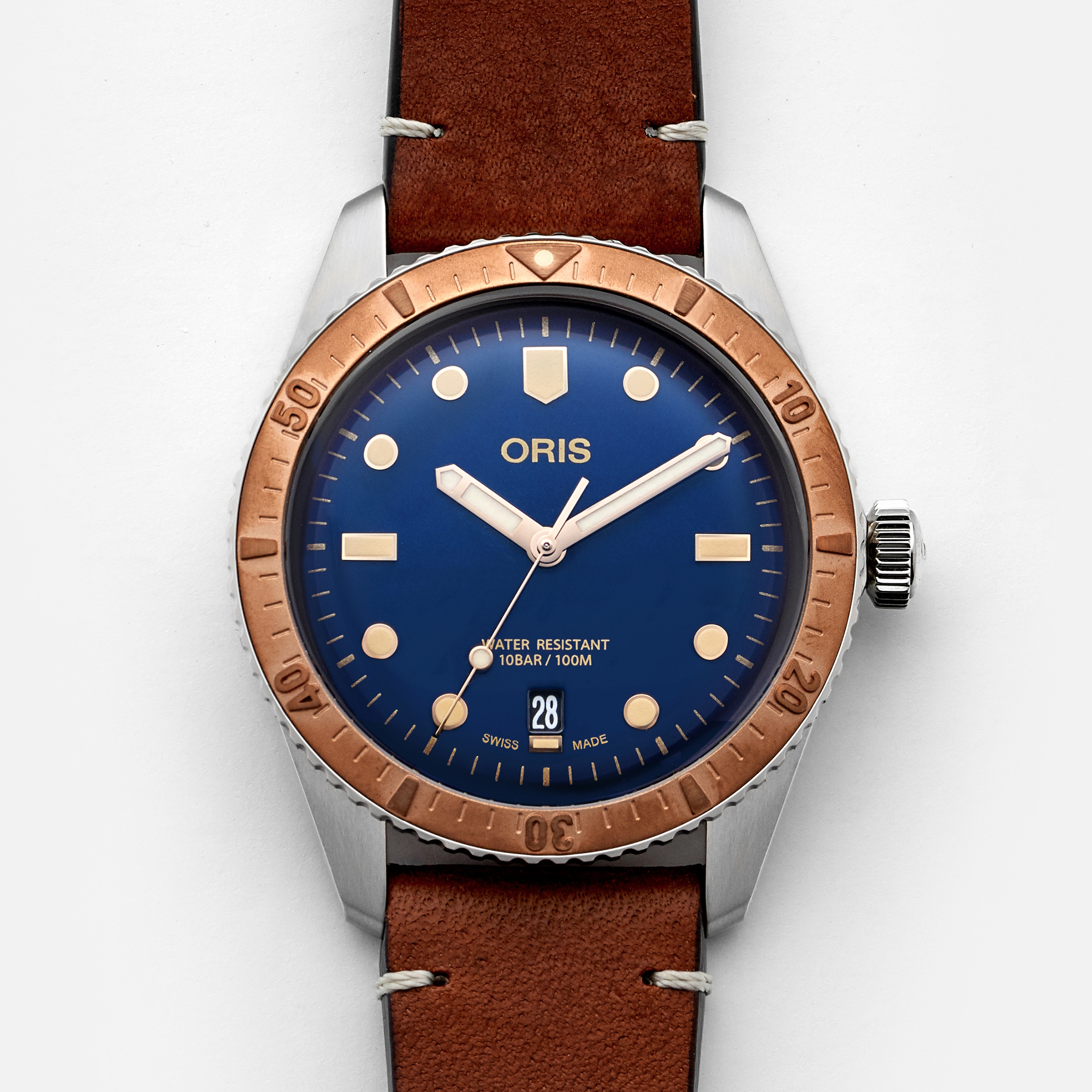 oris bronze watch