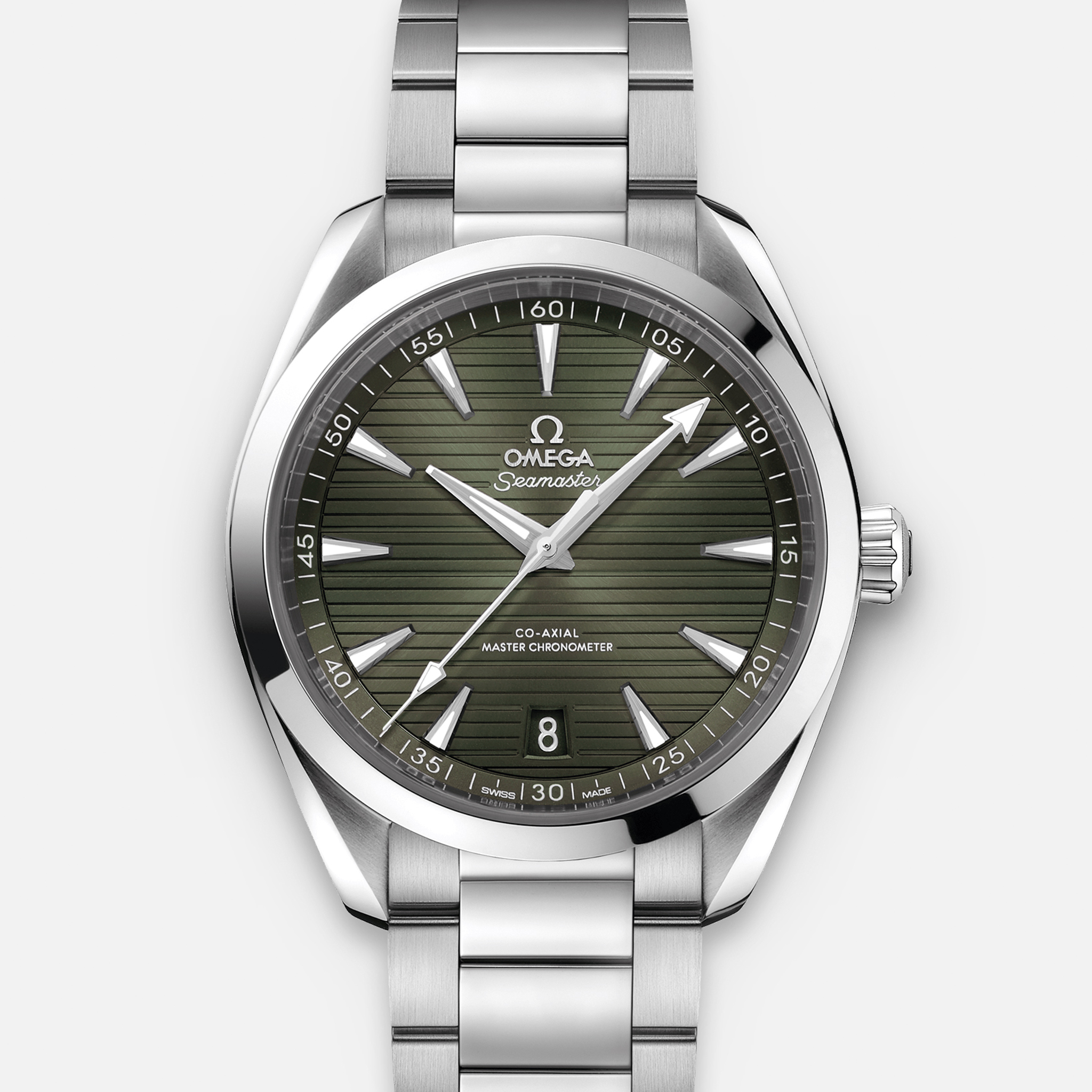 OMEGASeamaster Aqua Terra 150M Co-Axial Master Chronometer 41mm Green Dial On Bracelet