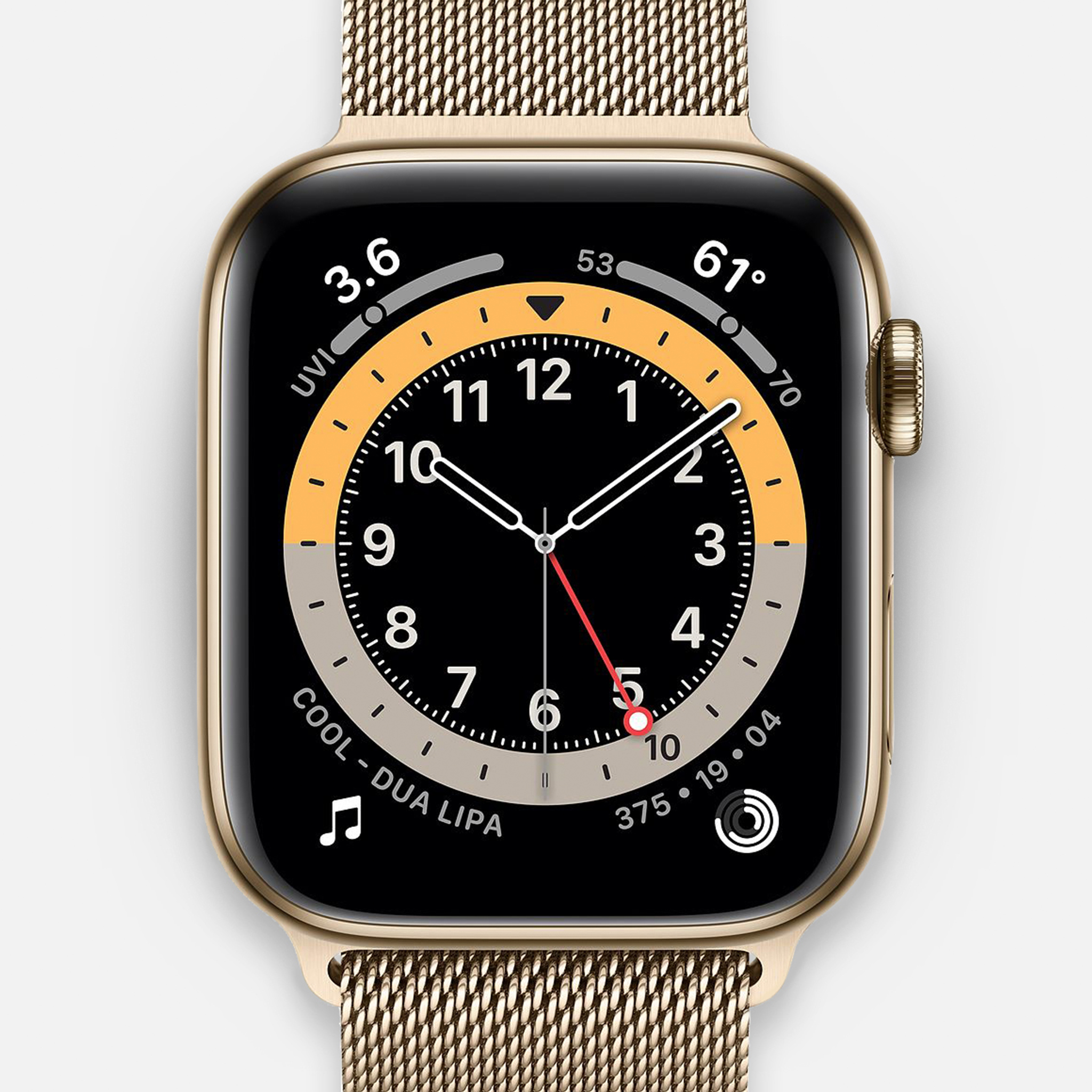 apple watch gold 44mm